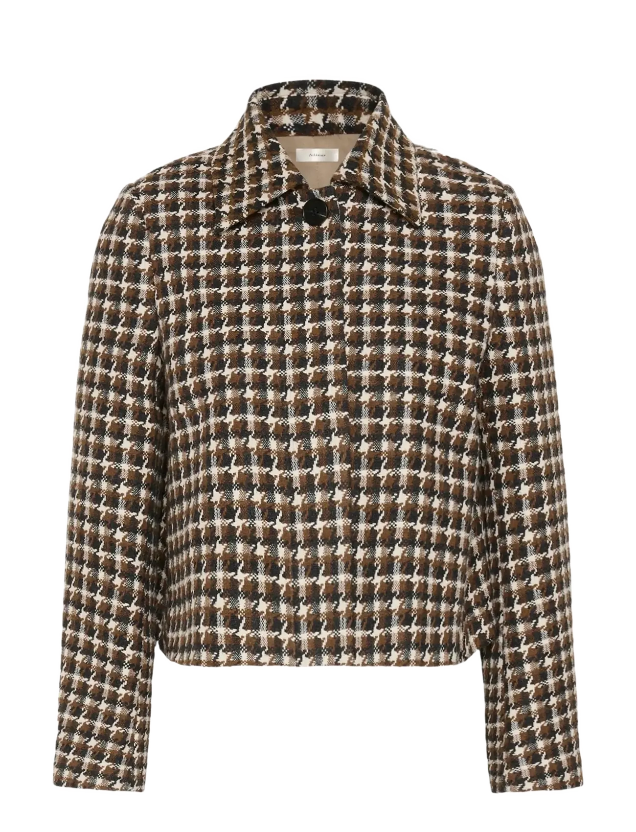 InWear - CARSONNEIW JACKET - Õhukesed jakid - black/ brown - 1