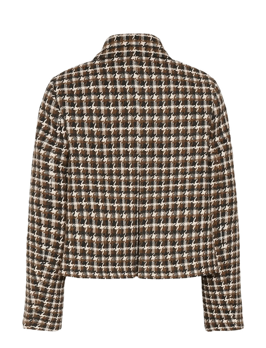 InWear - CARSONNEIW JACKET - Õhukesed jakid - black/ brown - 2