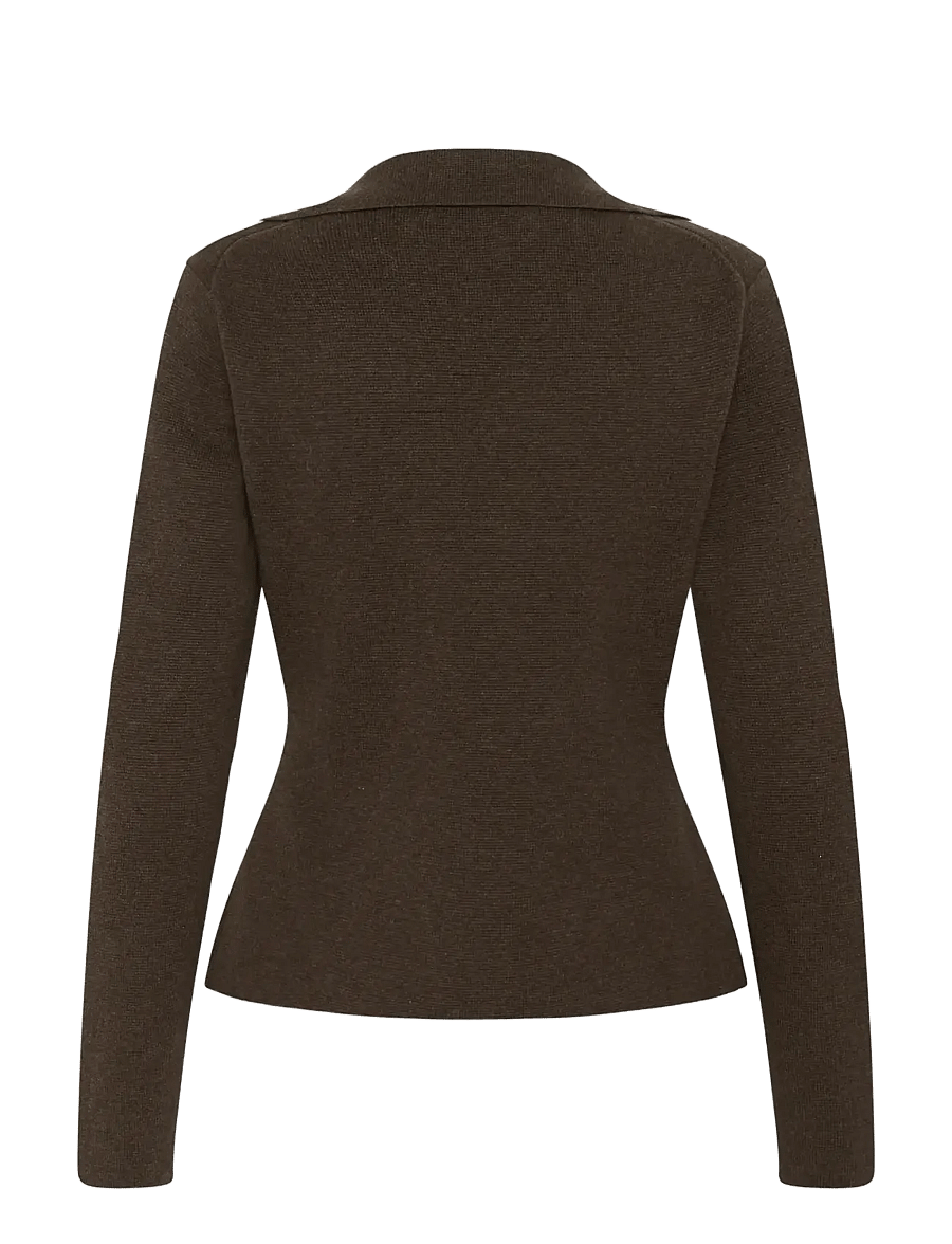 InWear - TILDAIW CARDIGAN - cardigans - chocolate brown melange - 2