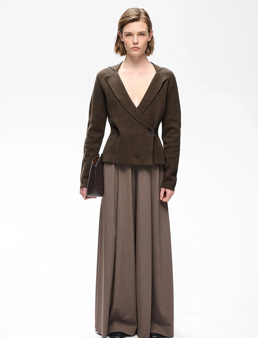 InWear - TILDAIW CARDIGAN - cardigans - chocolate brown melange - 0