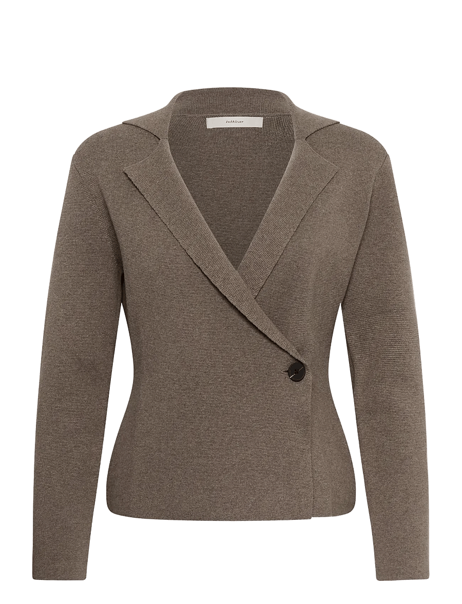 InWear - TILDAIW CARDIGAN - koftor - cinder melange - 1