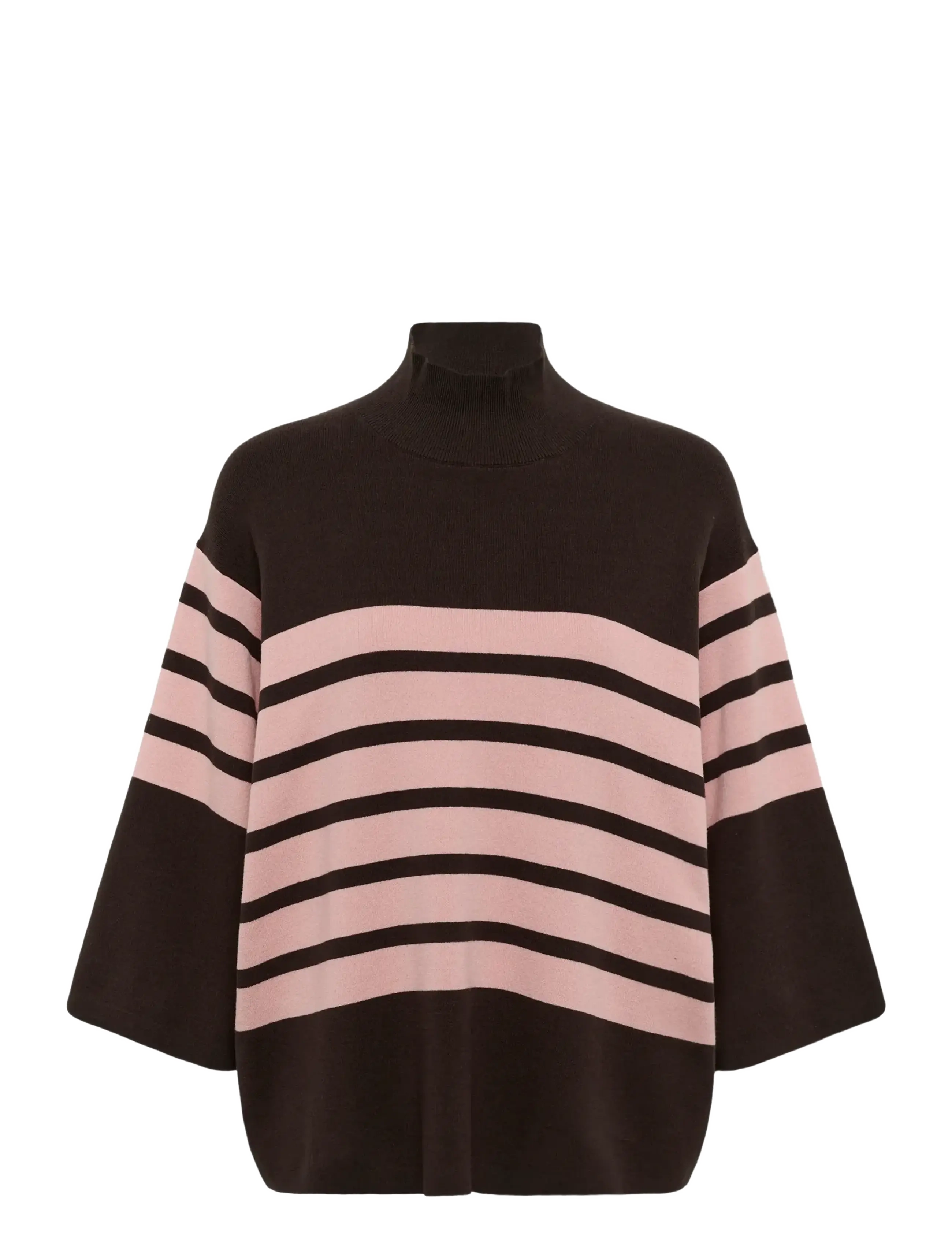 InWear TILDAIW HIGHNECK - Strickmode - CHOCOLATE TORT/PALE MAUVE / brown