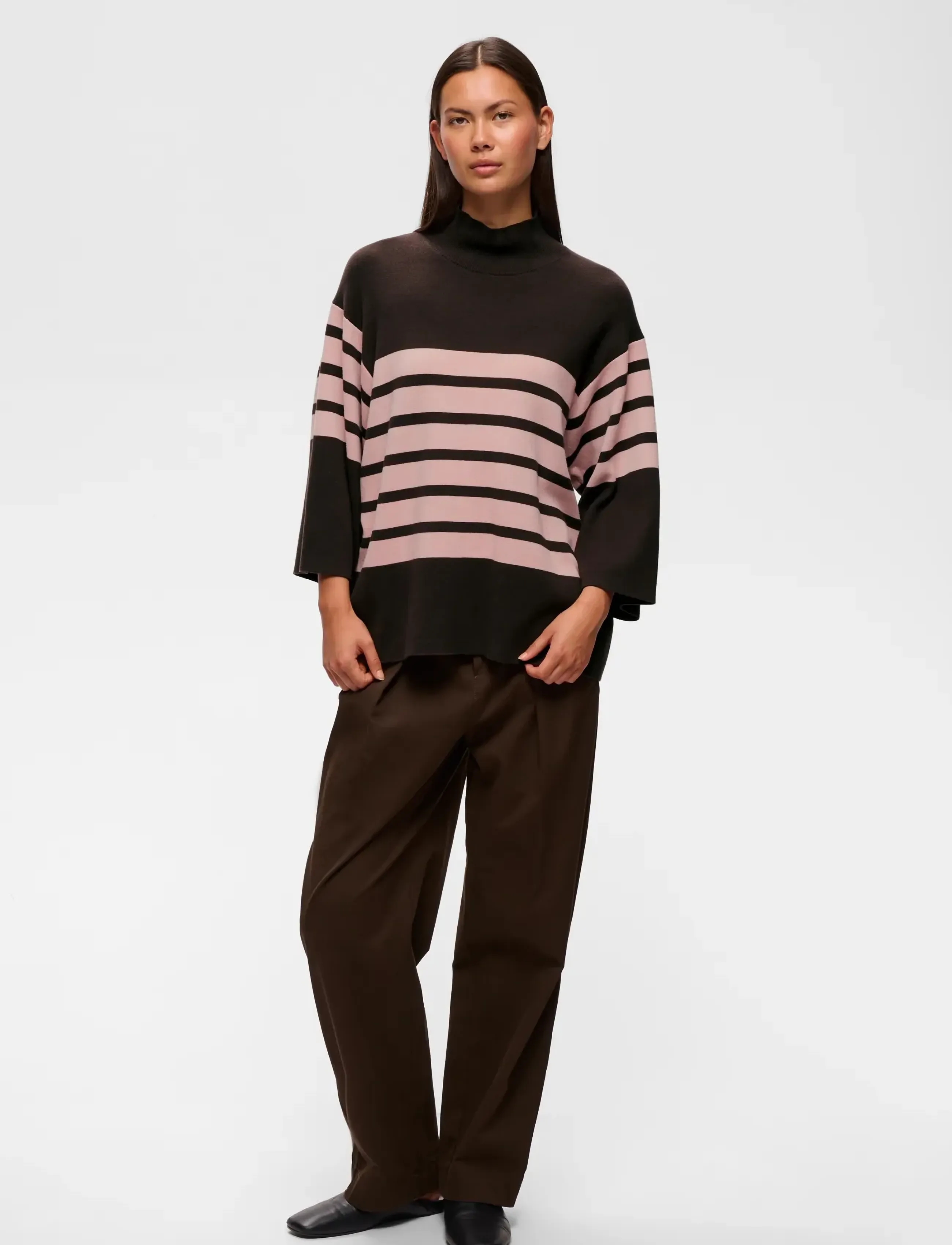 InWear - TILDAIW HIGHNECK - herbstliche kleidung - chocolate tort/pale mauve - 3