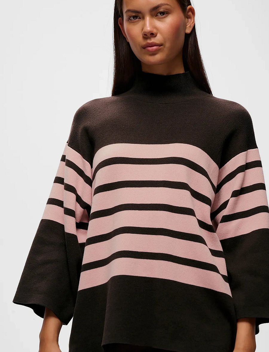 InWear - TILDAIW HIGHNECK - pullover - chocolate tort/pale mauve - 5