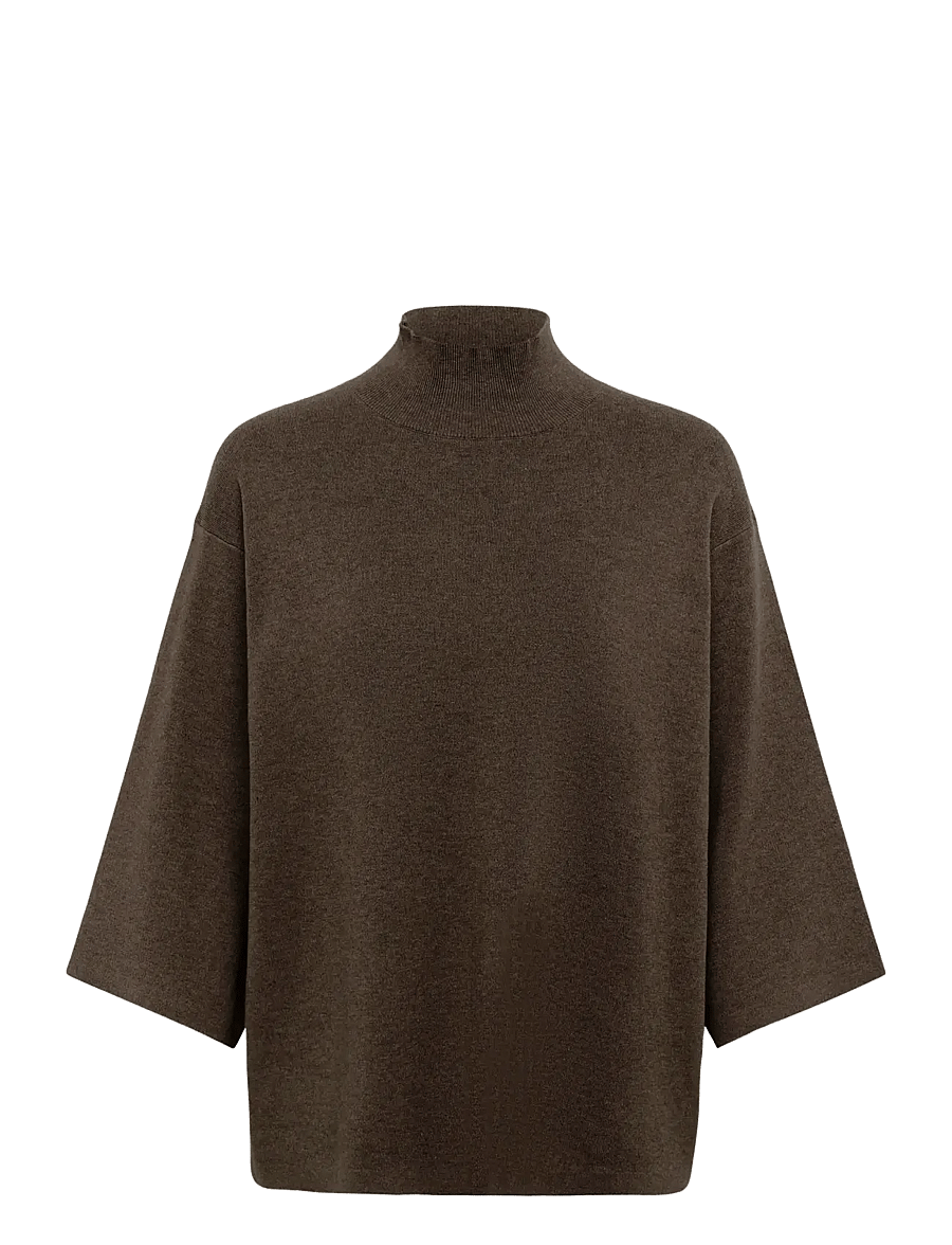 InWear - TILDAIW HIGHNECK - jumpers - chocolate torte melange - 1