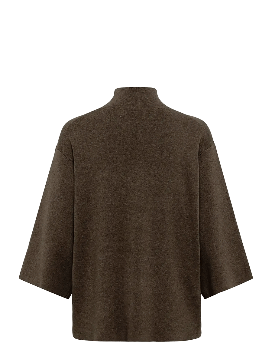 InWear - TILDAIW HIGHNECK - pullover - chocolate torte melange - 1