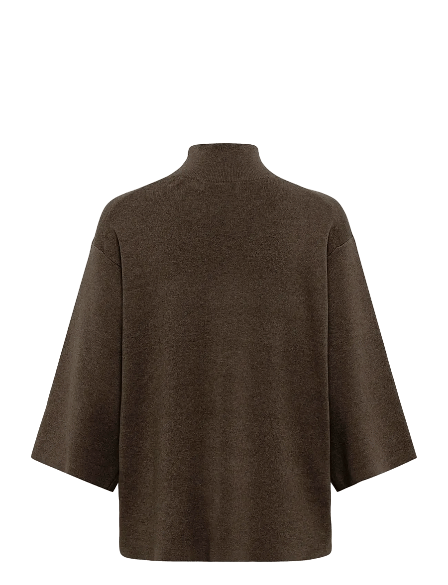 InWear - TILDAIW HIGHNECK - jumpers - chocolate torte melange - 2
