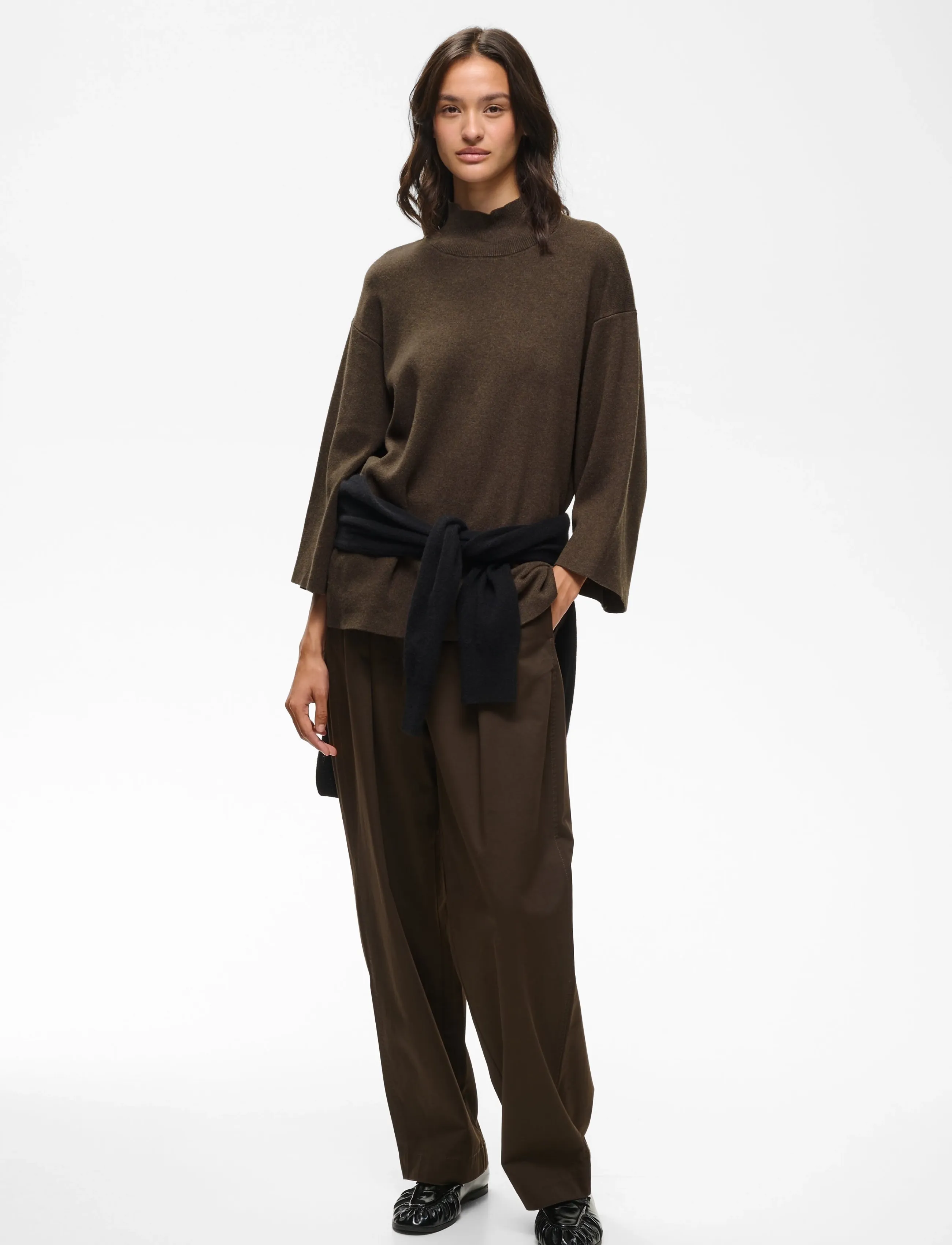 InWear TILDAIW HIGHNECK - InWear - CHOCOLATE TORTE MELANGE / brown