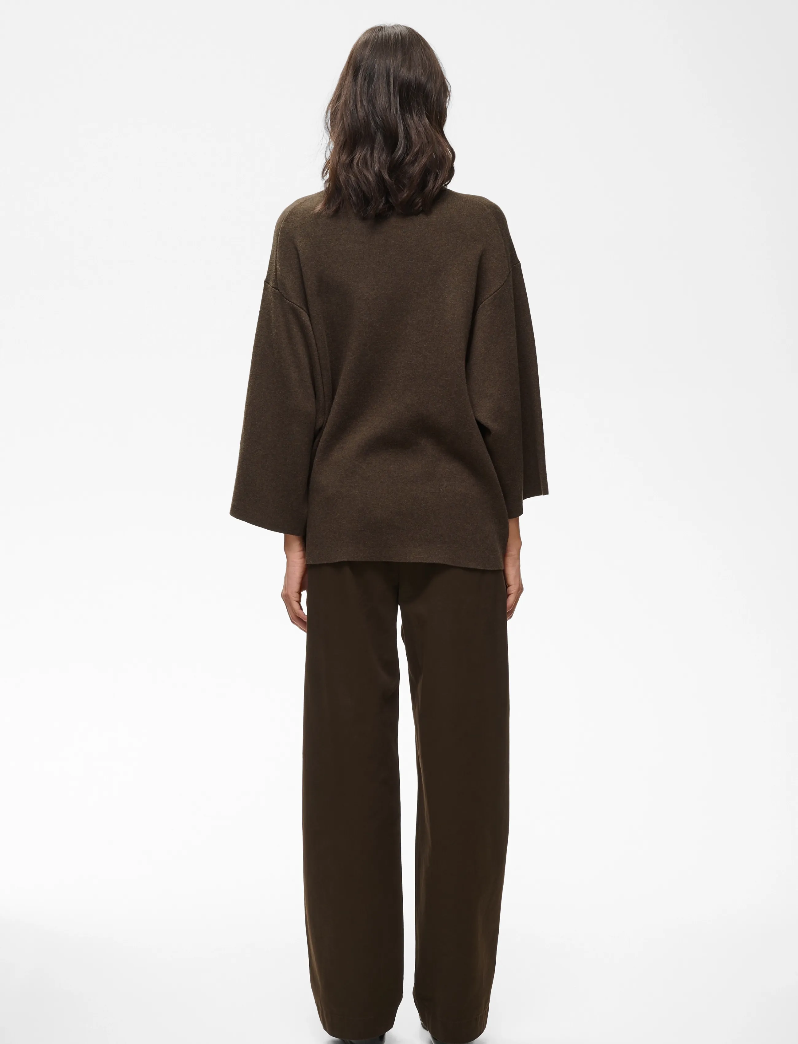 InWear - TILDAIW HIGHNECK - pullover - chocolate torte melange - 3