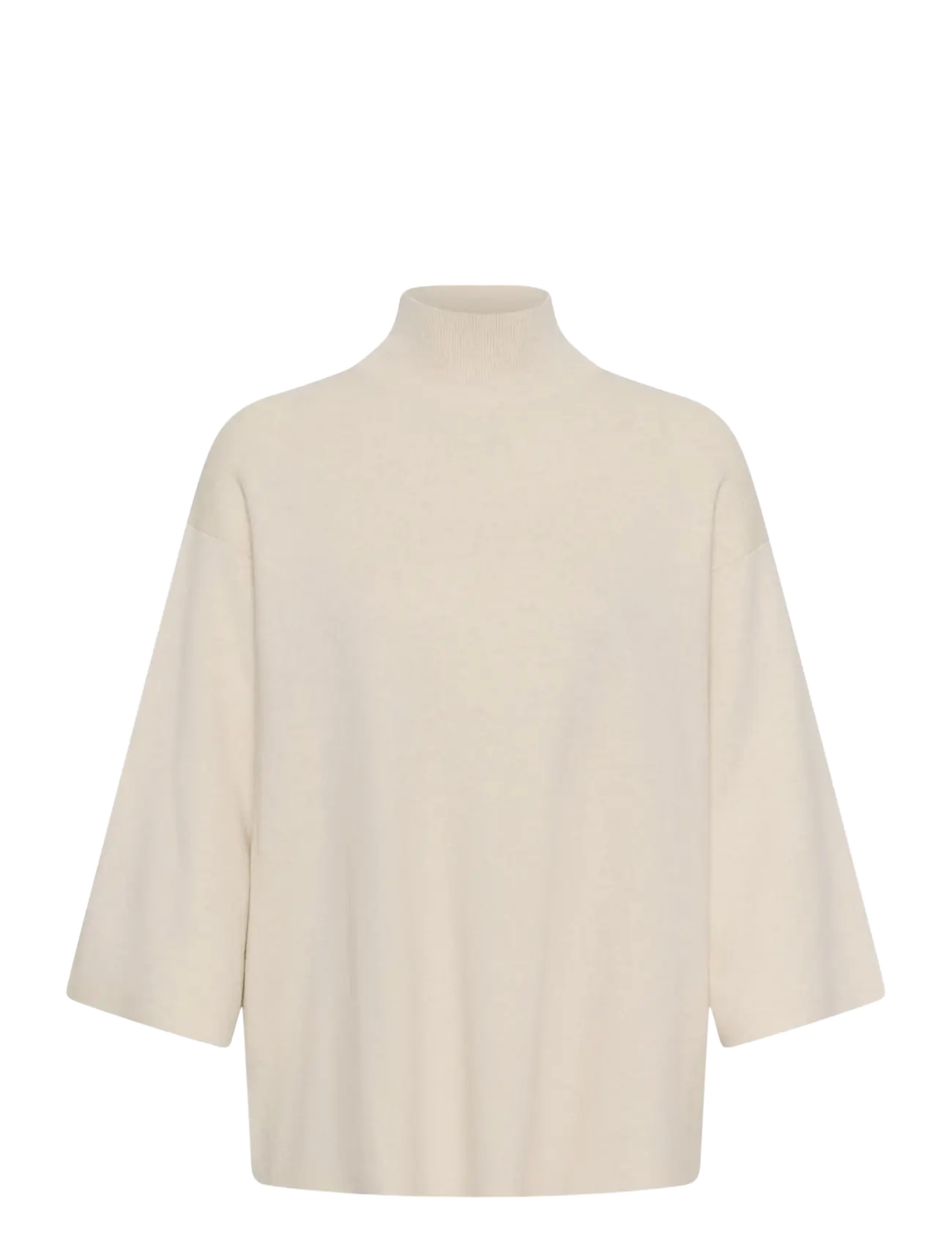 InWear TILDAIW HIGHNECK - Kleidung - PEARLED IVORY MELANGE / cream