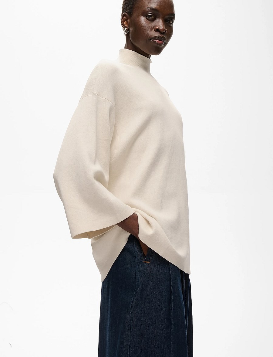 InWear - TILDAIW HIGHNECK - pullover - pearled ivory melange - 2