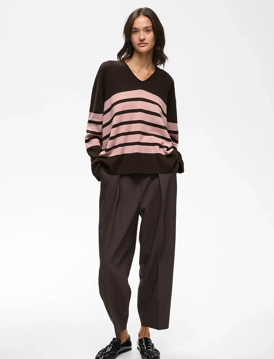 InWear - TILDAIW V-NECK - pullover - chocolate tort/pale mauve - 3