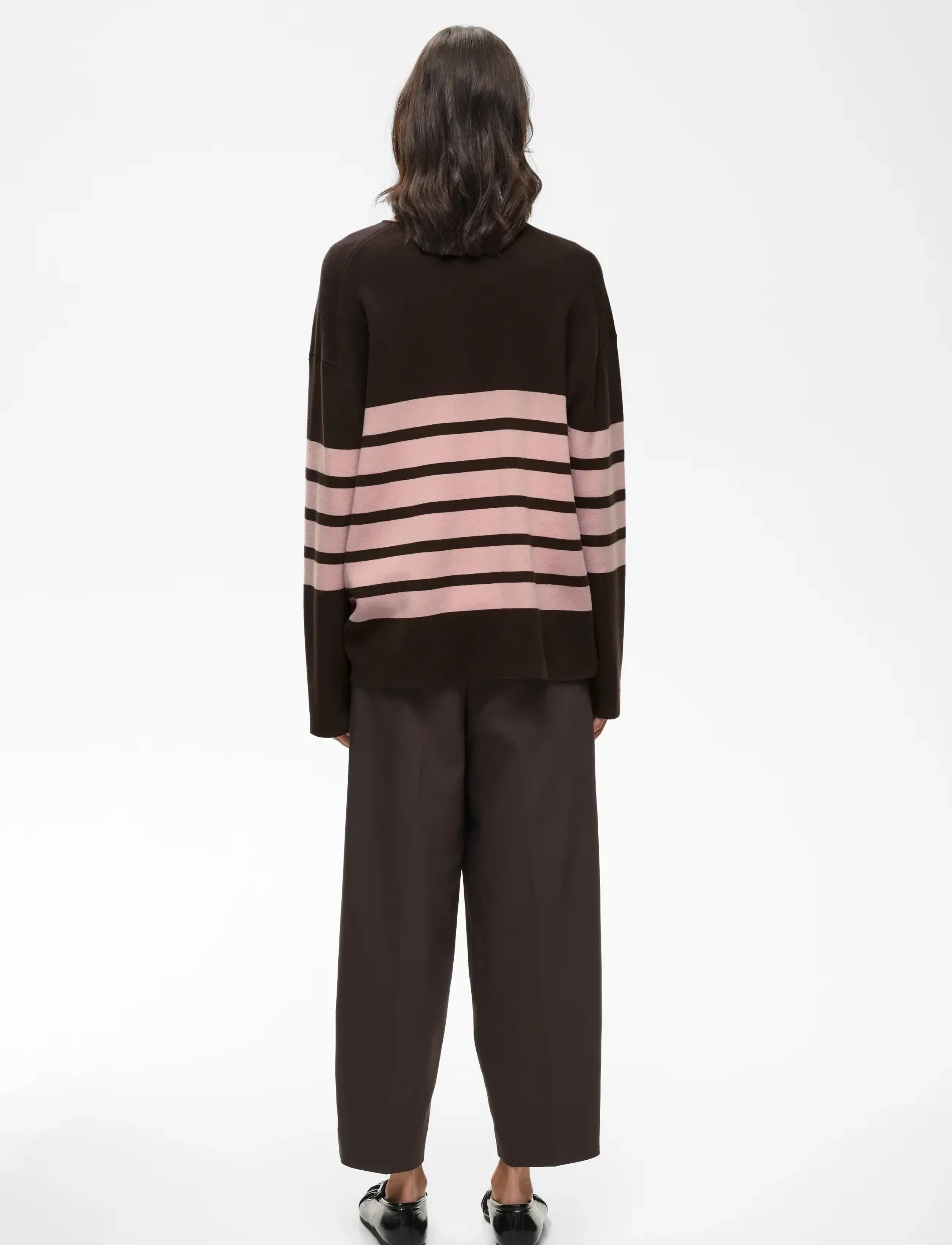 InWear - TILDAIW V-NECK - herbstliche kleidung - chocolate tort/pale mauve - 4