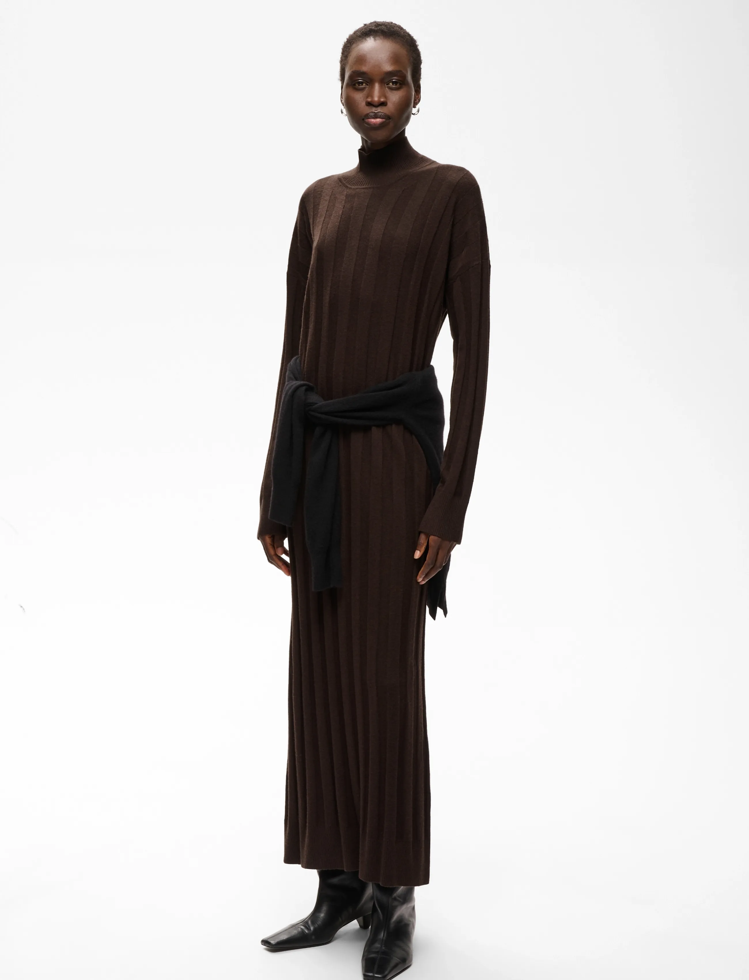 InWear TESSIW KELLSIE DRESS - Kleider - CHOCOLATE BROWN / brown