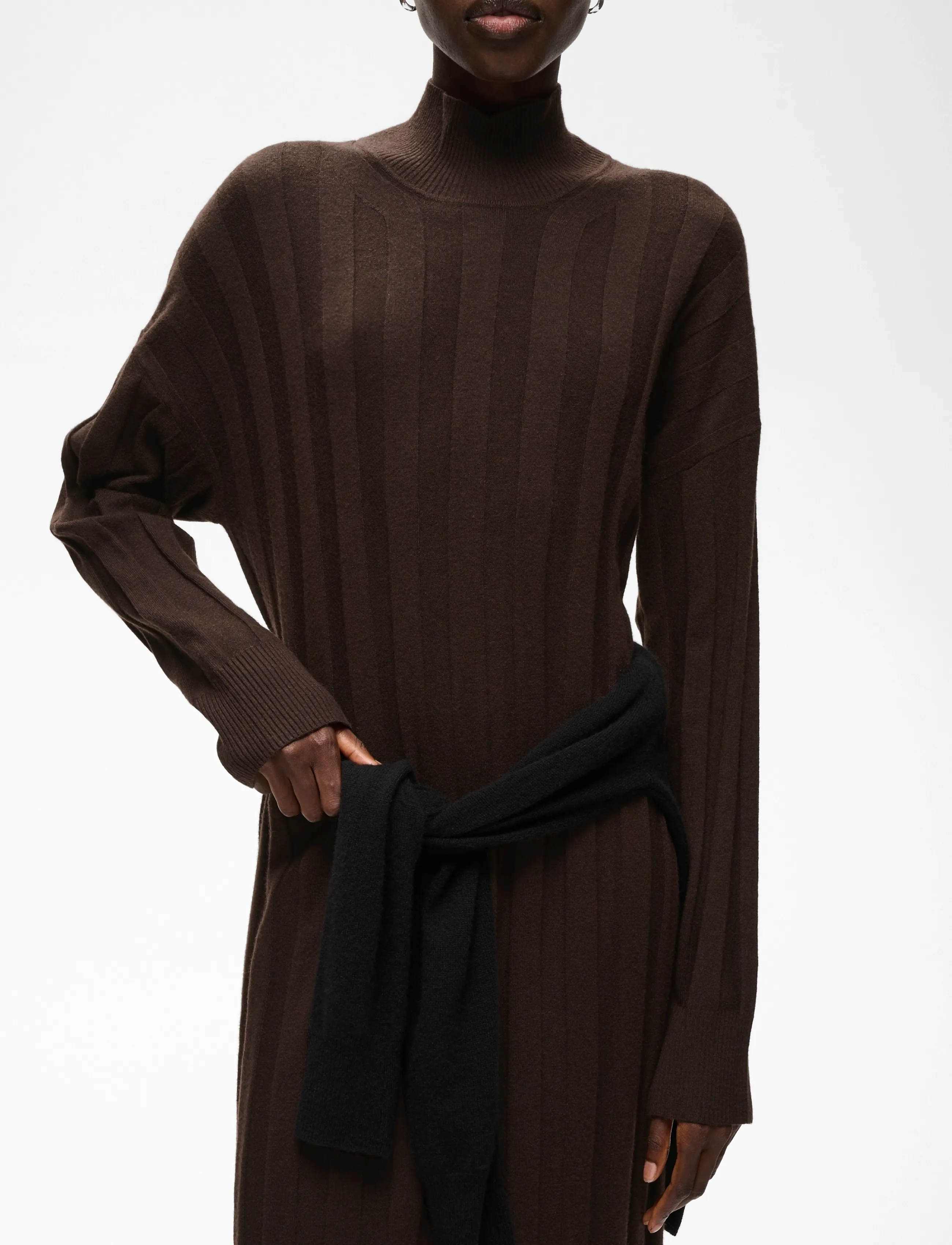 InWear - TESSIW KELLSIE DRESS - strickkleider - chocolate brown - 3