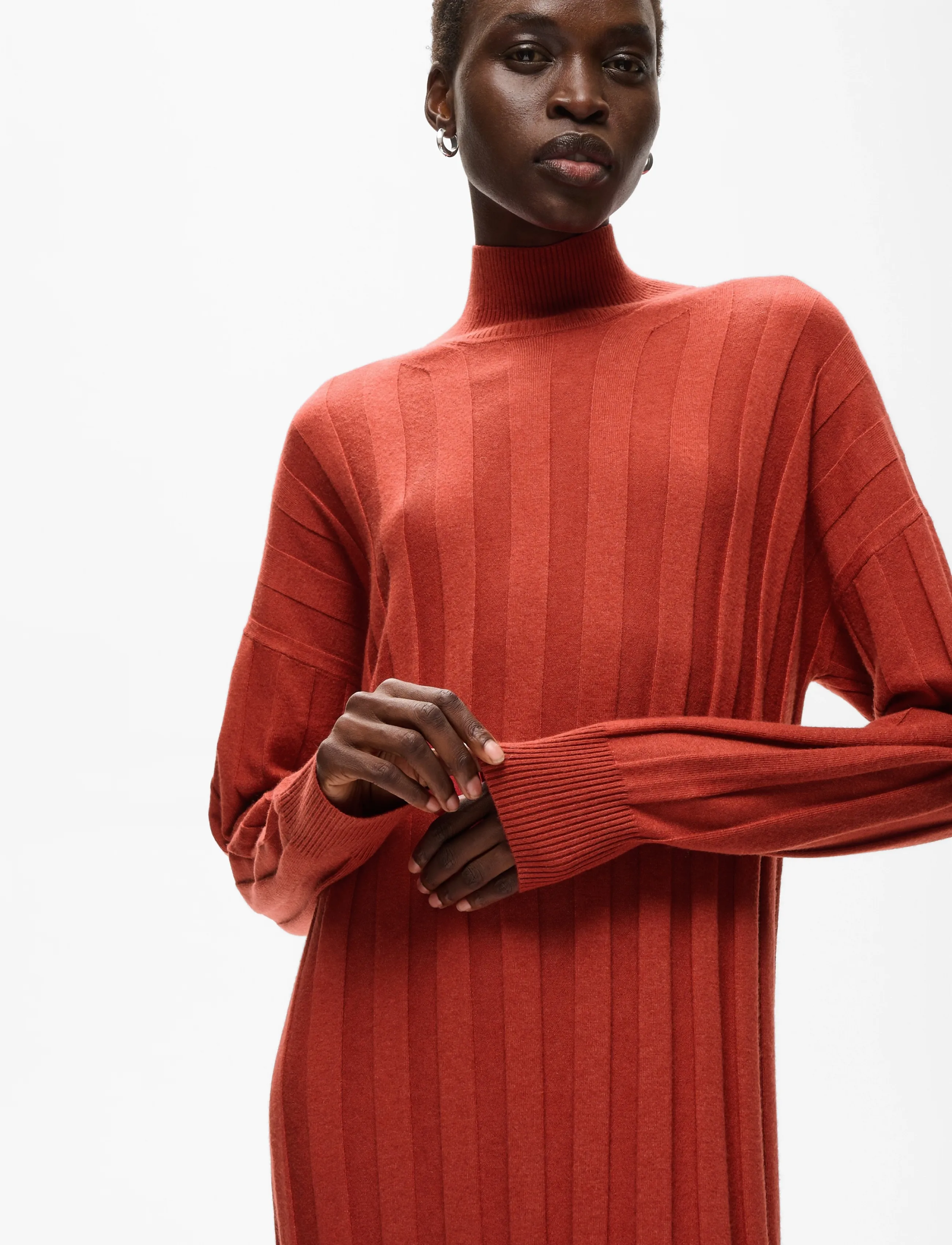InWear - TESSIW KELLSIE DRESS - kootud kleidid - red ochre - 3