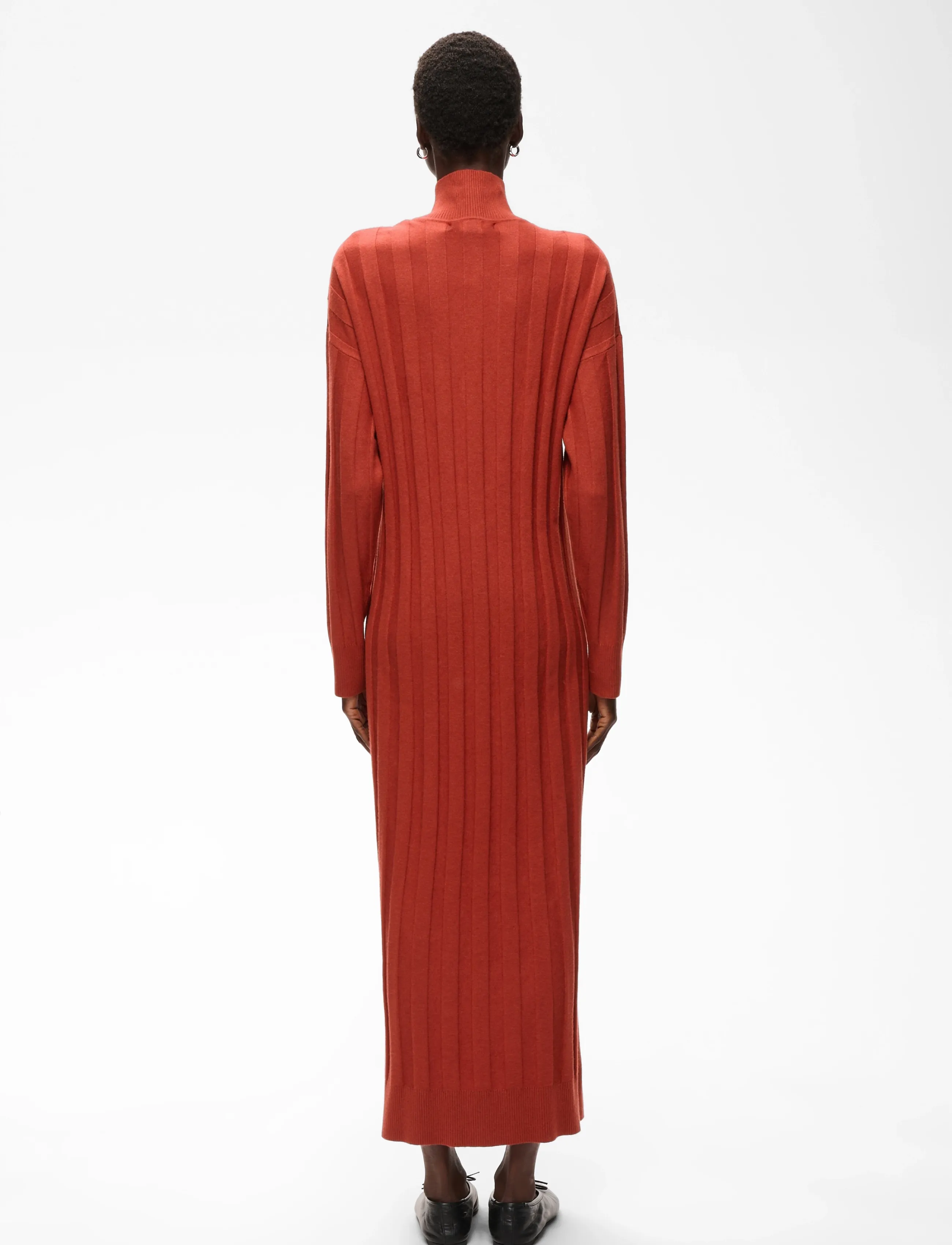 InWear - TESSIW KELLSIE DRESS - kootud kleidid - red ochre - 4