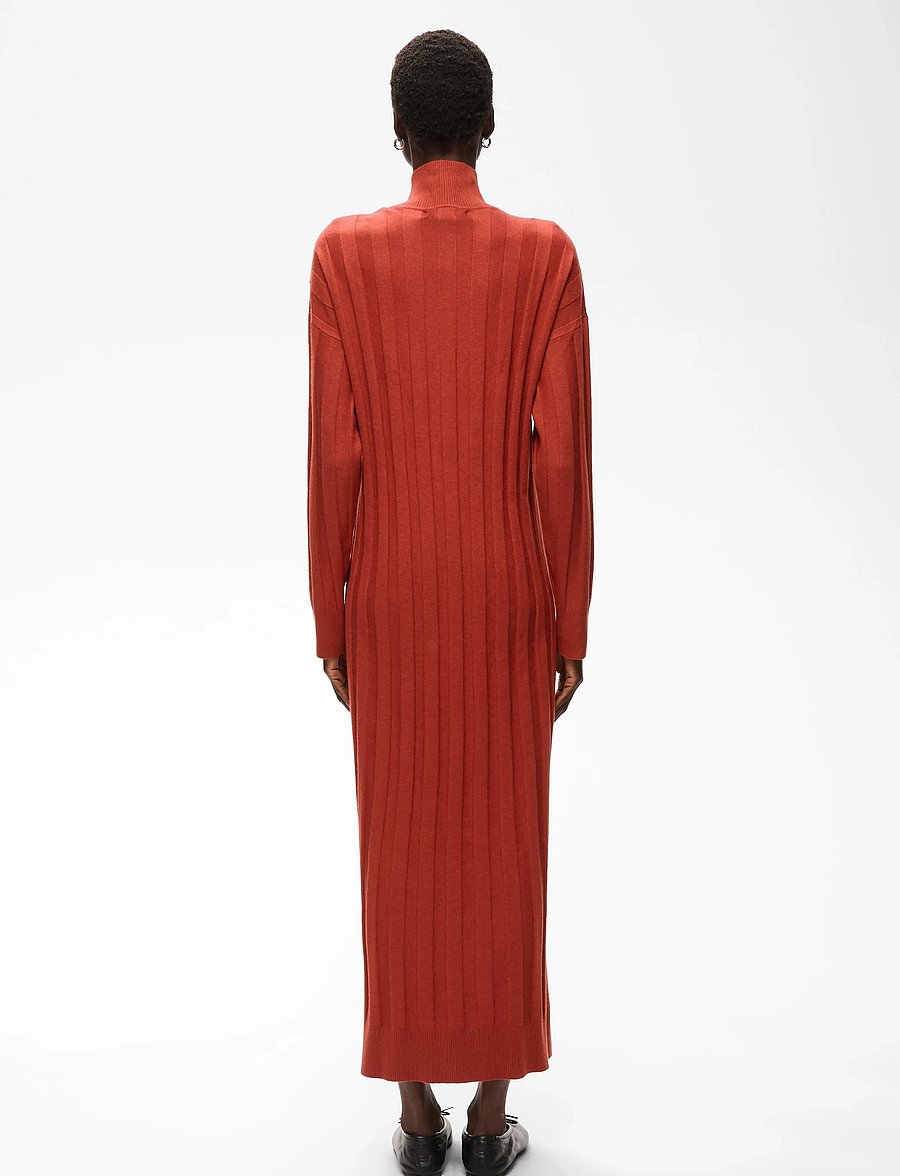 InWear - TESSIW KELLSIE DRESS - kootud kleidid - red ochre - 4