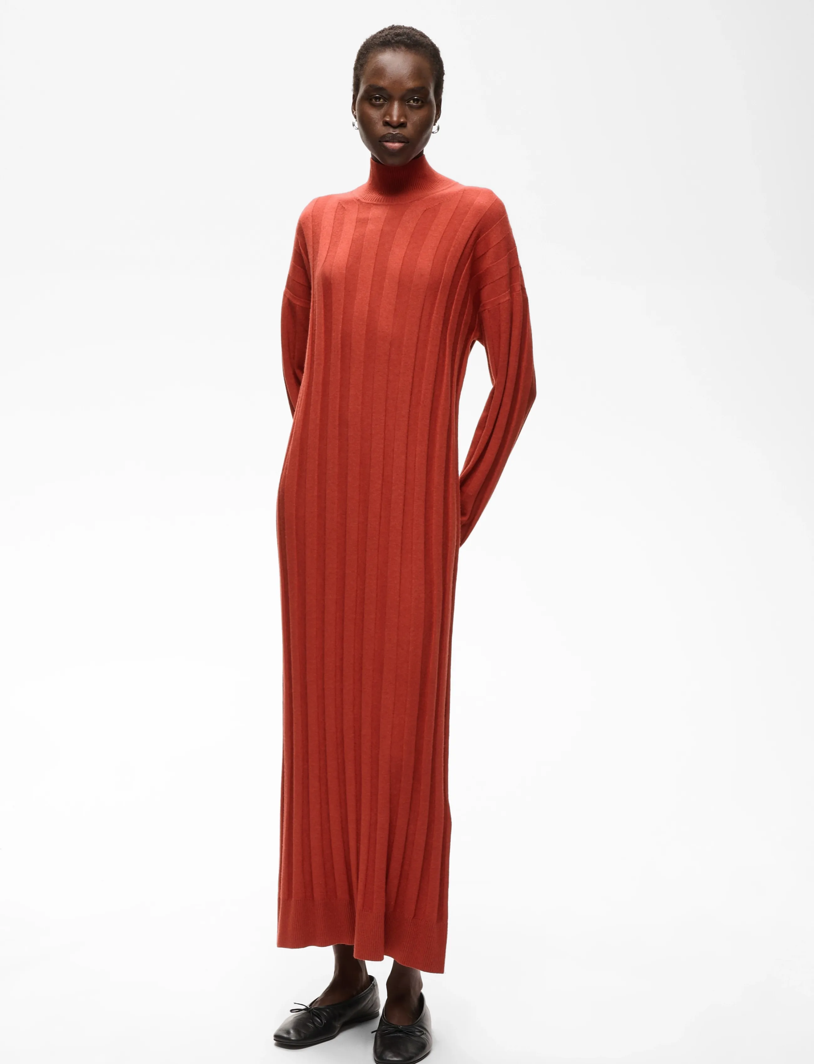 InWear - TESSIW KELLSIE DRESS - kootud kleidid - red ochre - 5