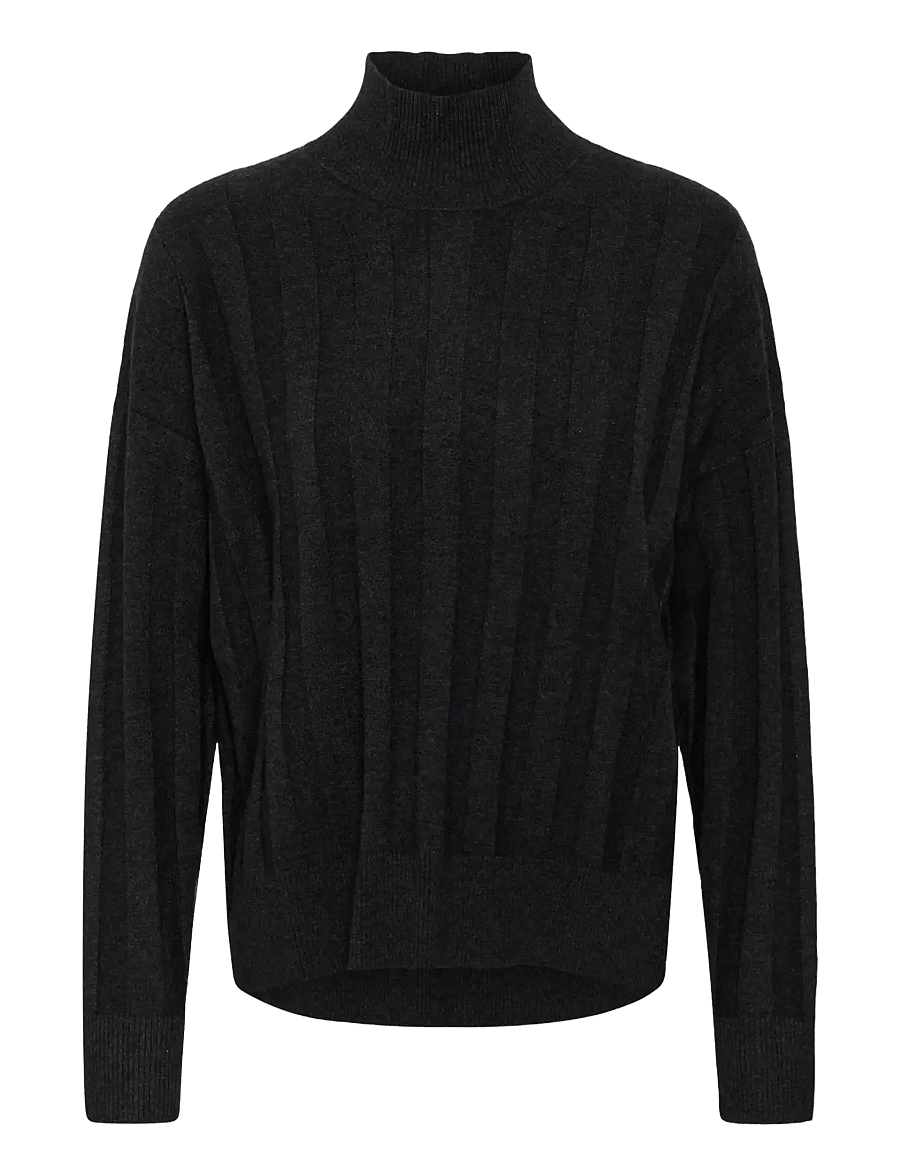 InWear - TESSIW KELLSIE PULLOVER - dark grey melange - 1