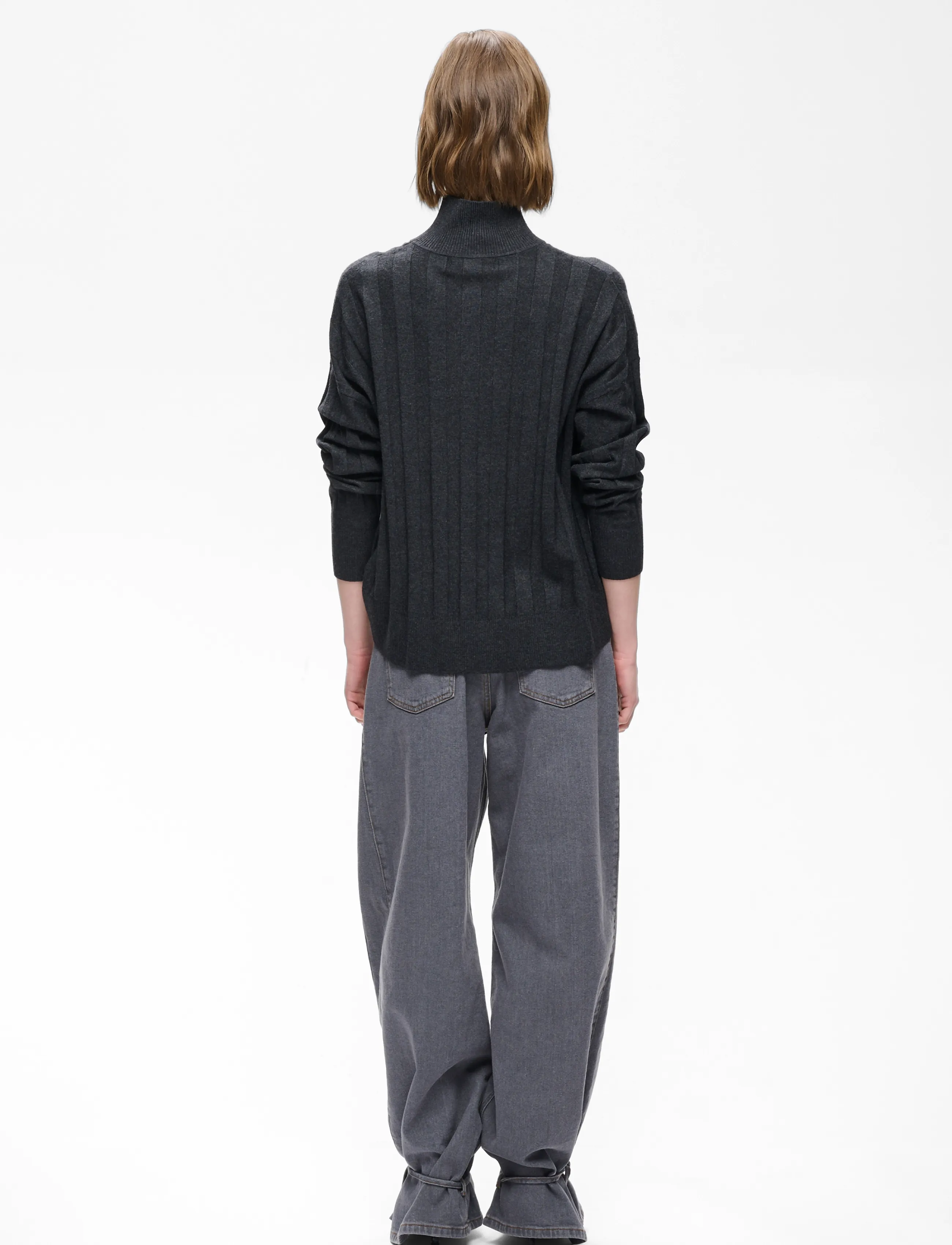 InWear - TESSIW KELLSIE PULLOVER - pullover - dark grey melange - 5