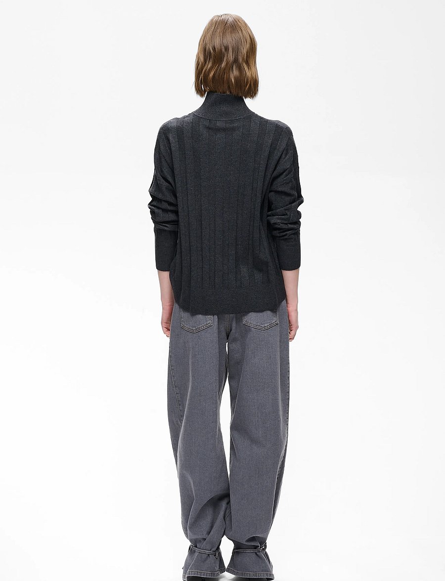 InWear - TESSIW KELLSIE PULLOVER - pullover - dark grey melange - 5