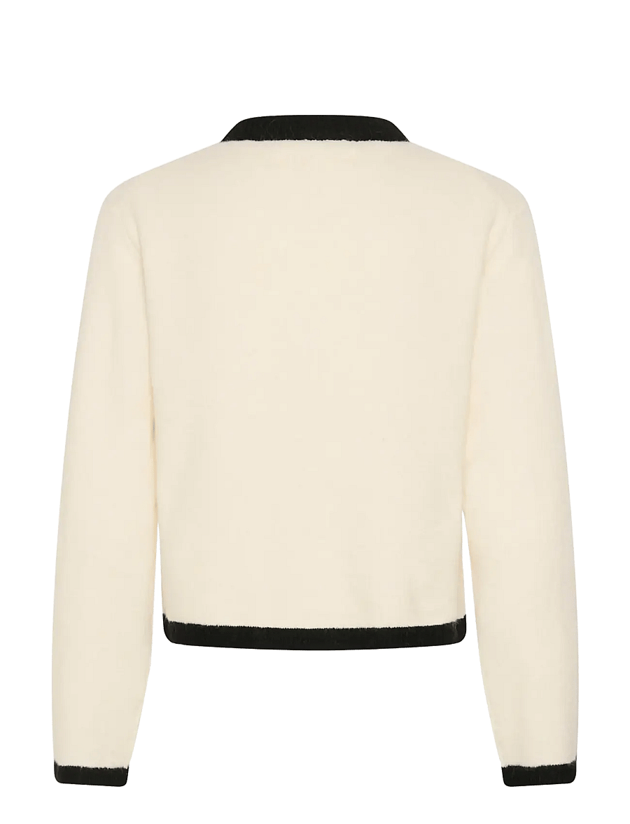 InWear - GUNAIW CLASSIC CARDIGAN - pearled ivory melange - 2