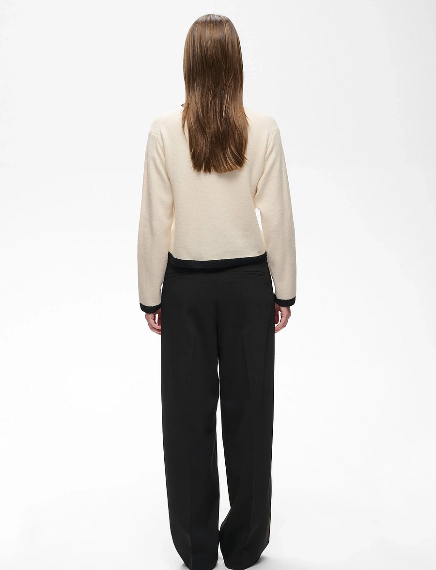 InWear - GUNAIW CLASSIC CARDIGAN - cardigans - pearled ivory melange - 4