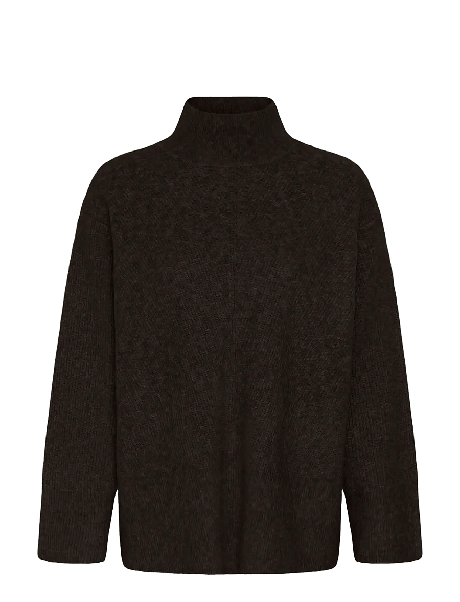 InWear - GUNAIW HIGHNECK - pullover - chocolate brown melange - 1