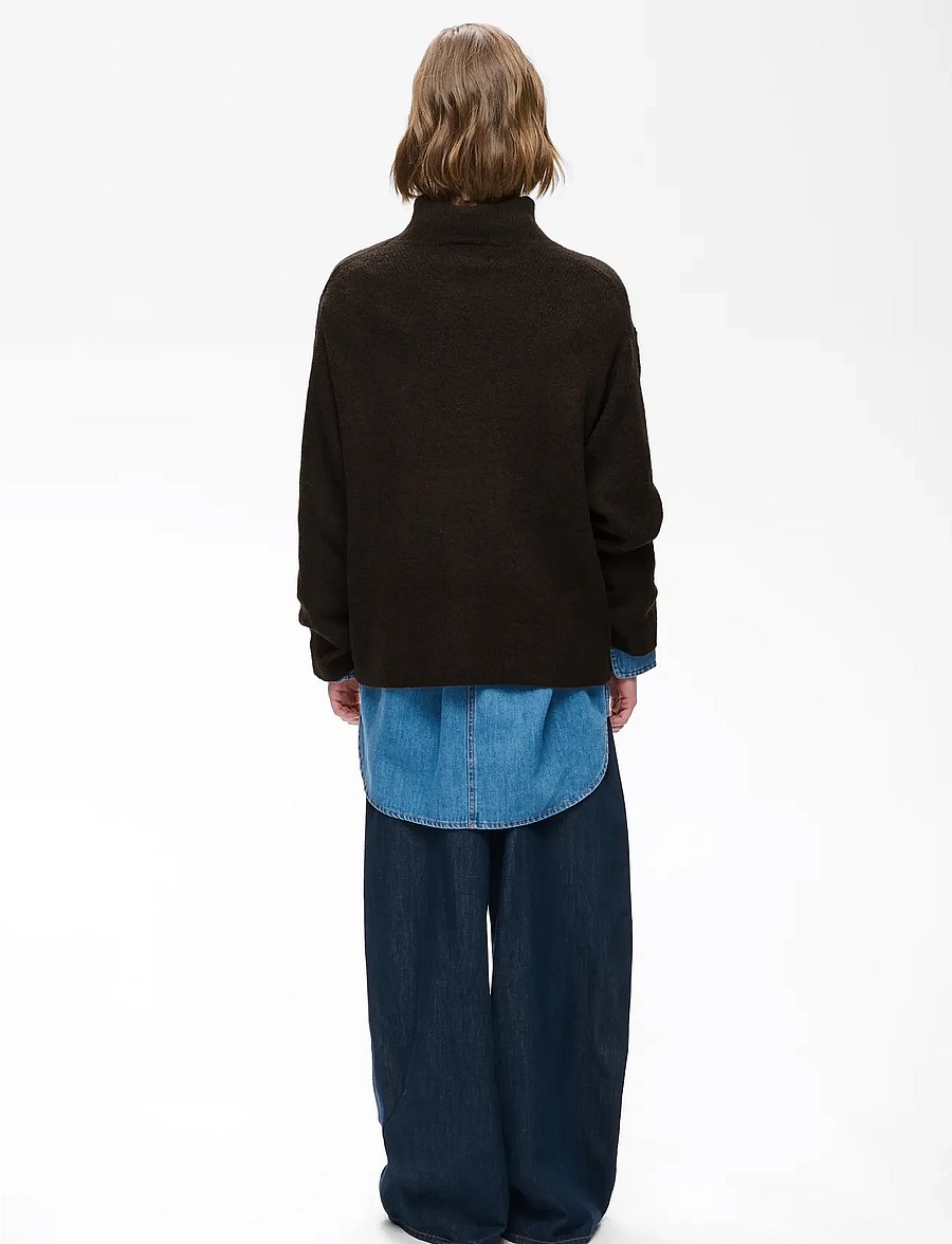 InWear - GUNAIW HIGHNECK - pullover - chocolate brown melange - 4