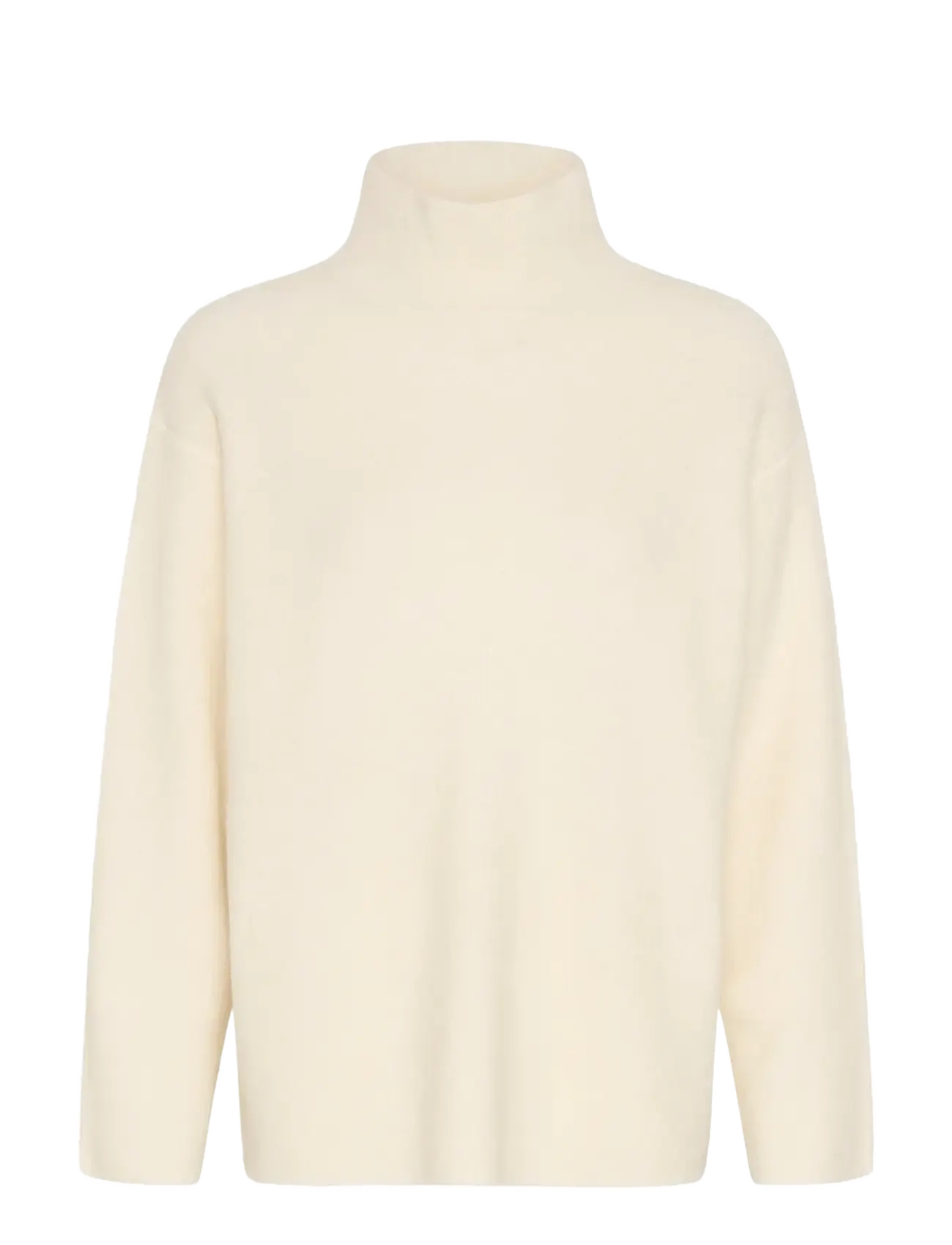 InWear GUNAIW HIGHNECK - Pullover - PEARLED IVORY MELANGE / cream