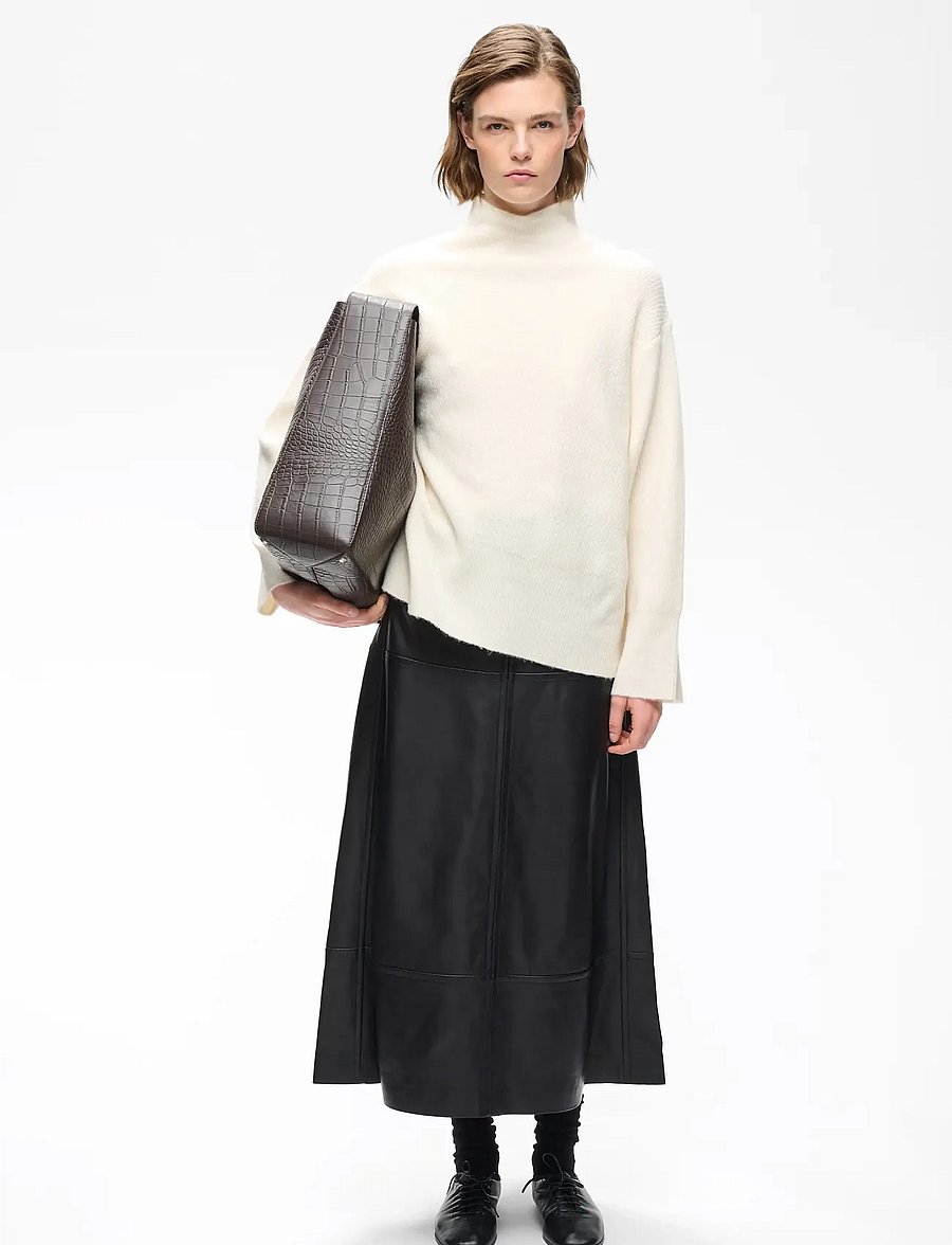 InWear - GUNAIW HIGHNECK - pullover - pearled ivory melange - 3