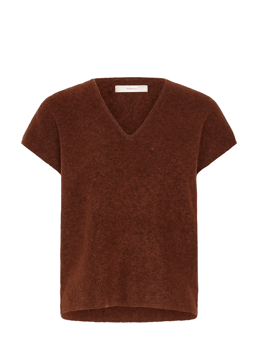 InWear - GUNAIW TOP - jumpers - brandy brown melange - 1