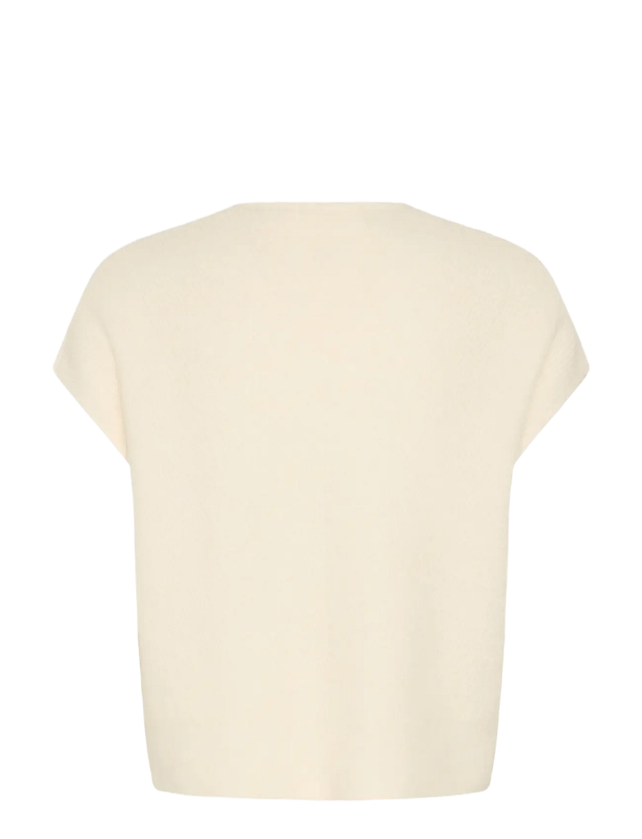 InWear - GUNAIW TOP - striktrøjer - pearled ivory melange - 1