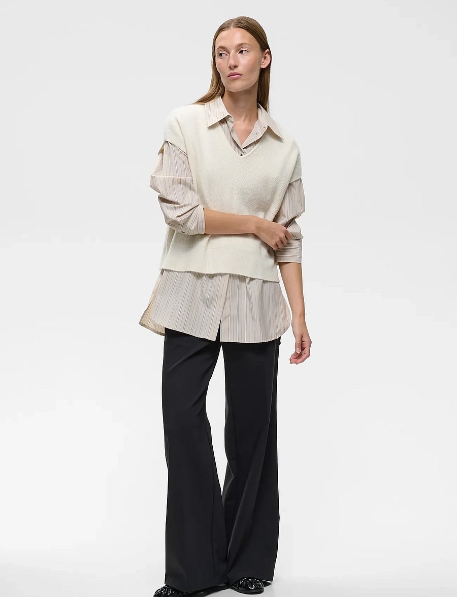 InWear - GUNAIW TOP - pullover - pearled ivory melange - 3