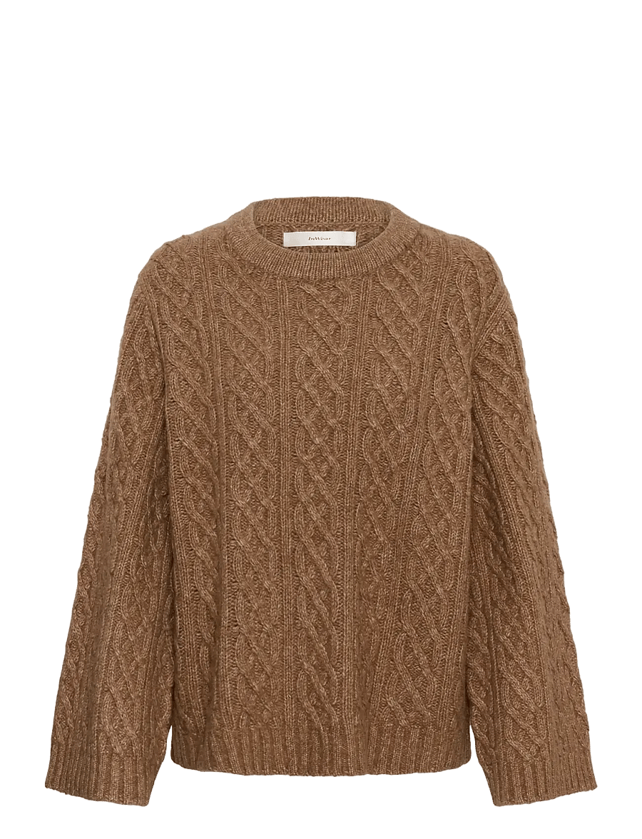 InWear - TAIEIW PULLOVER - kampsunid - tobacco brown - 1
