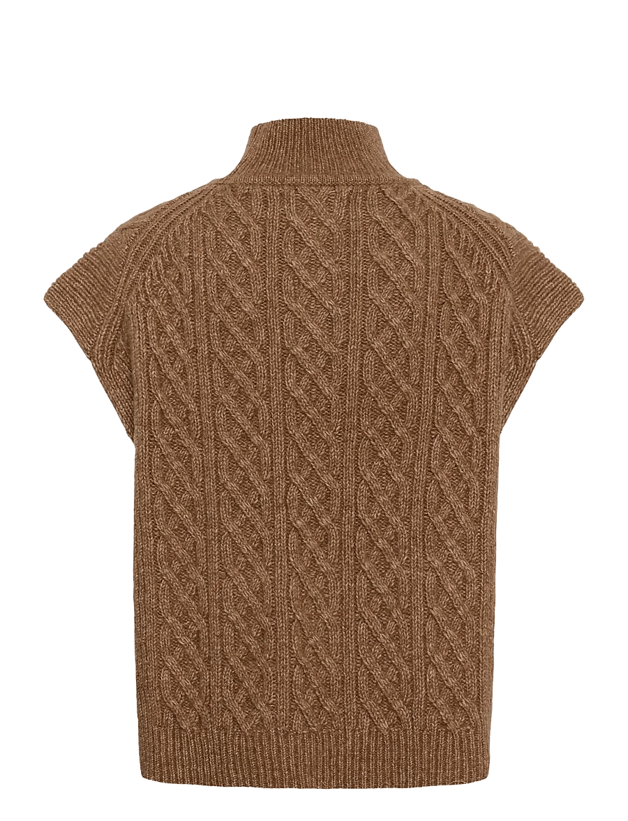 InWear - TAIEIW VEST - strickwesten - tobacco brown - 2