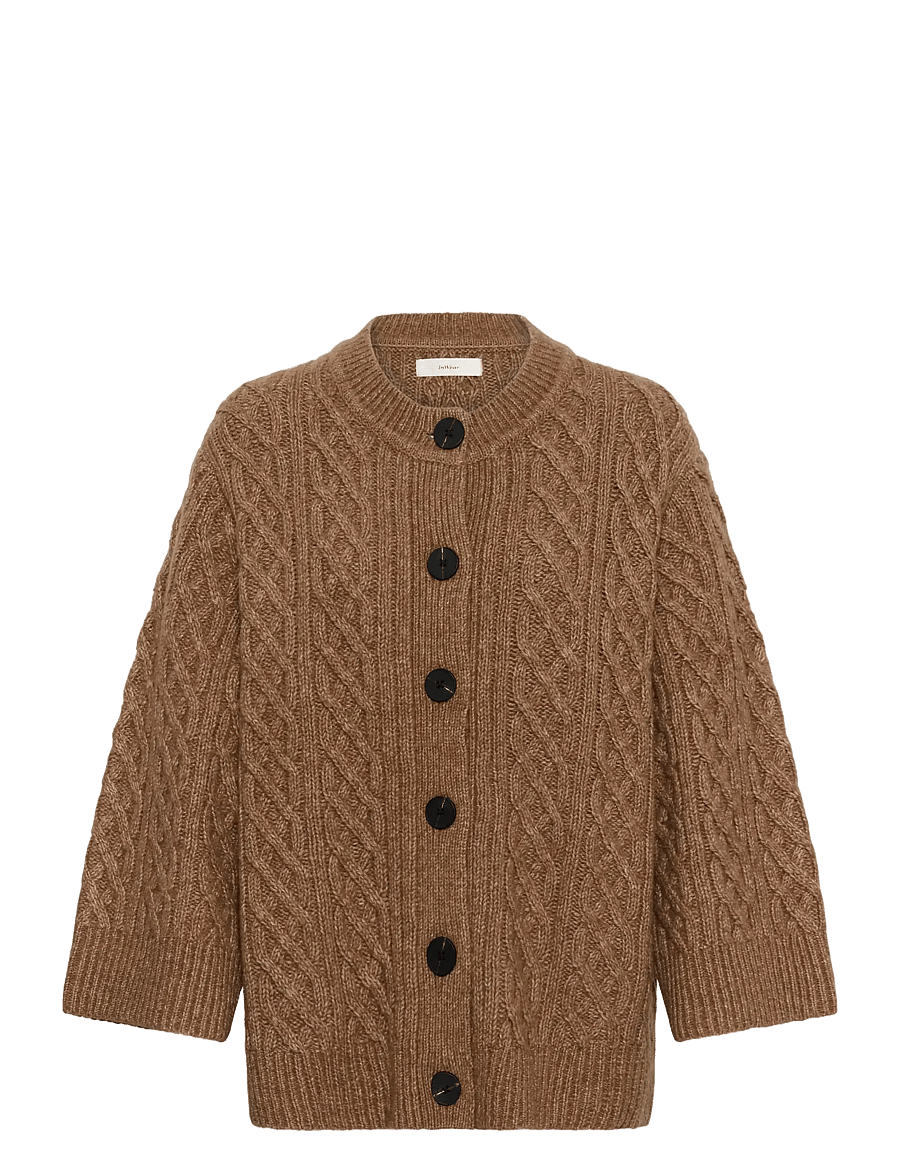 InWear - TAIEIW CARDIGAN - strickjacken - tobacco brown - 1