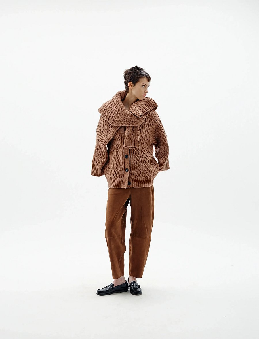 InWear - TAIEIW CARDIGAN - strickjacken - tobacco brown - 3