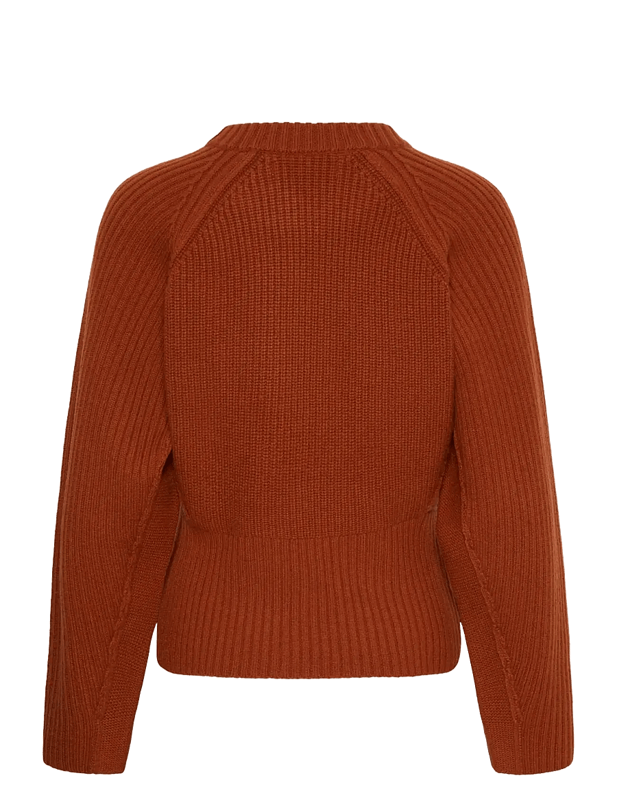 InWear - NOOMIIW KAXY CREWNECK - pullover - brandy brown melange - 2