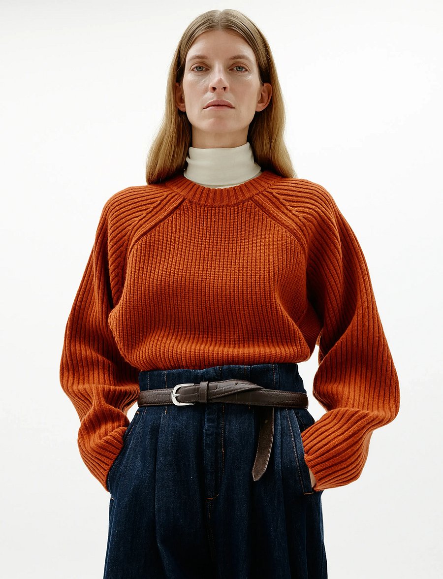 InWear - NOOMIIW KAXY CREWNECK - pullover - brandy brown melange - 0