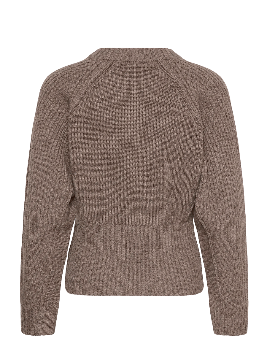 InWear - NOOMIIW KAXY CREWNECK - striktrøjer - cinder melange - 2