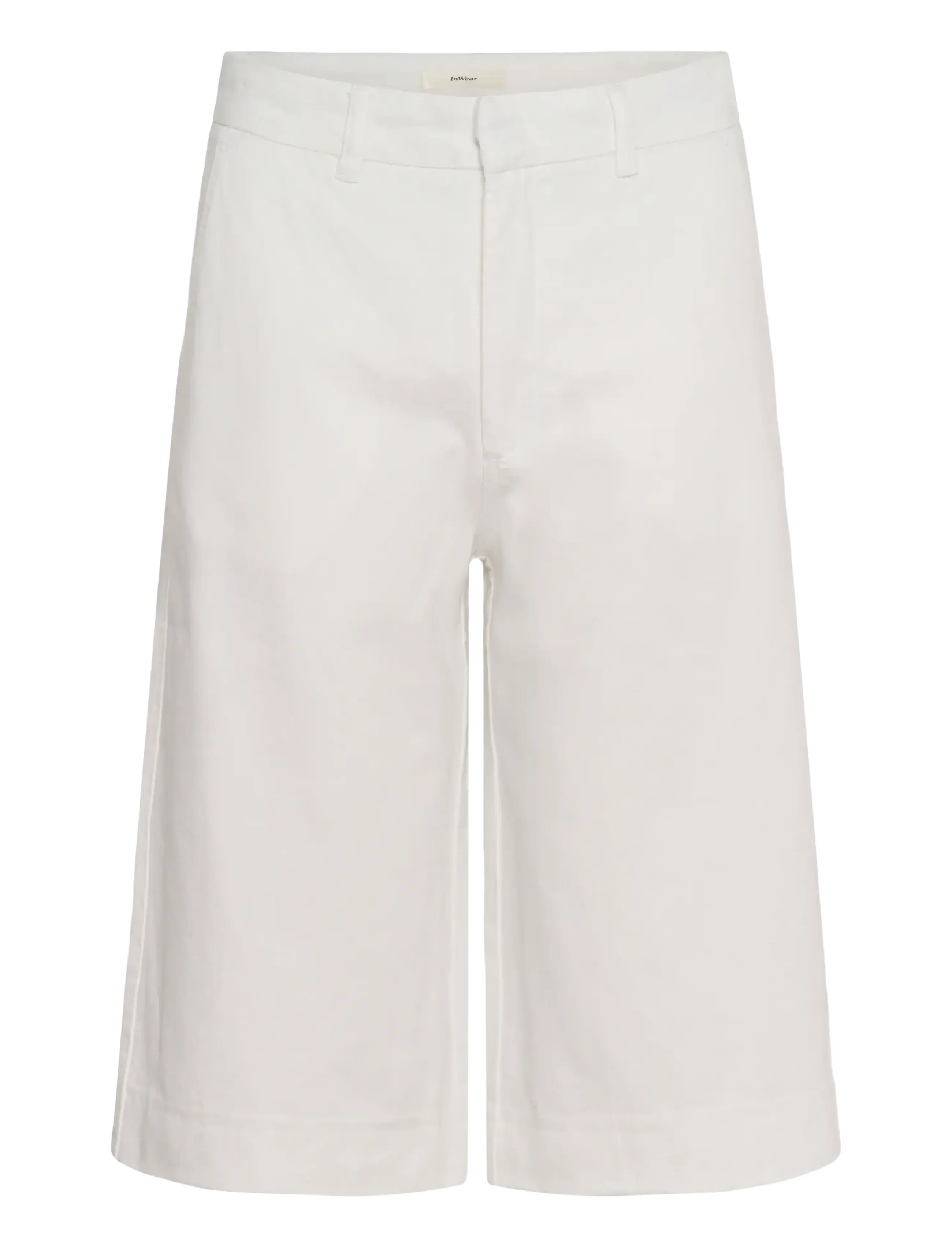 InWear ELLYIW DIAZ CULOTTE PANTS - Shorts - PURE WHITE / white