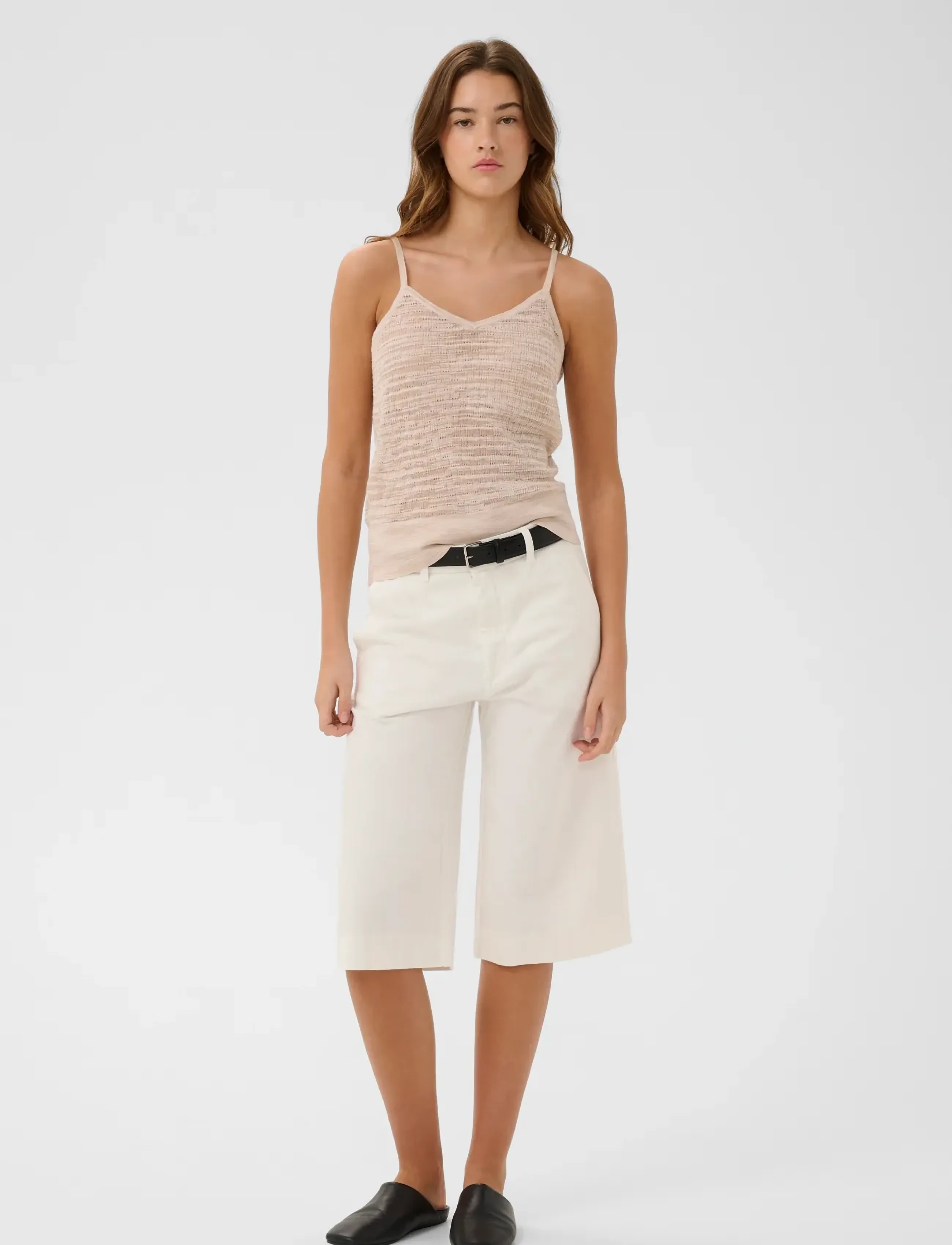 InWear - ELLYIW DIAZ CULOTTE PANTS - jorts - pure white - 3