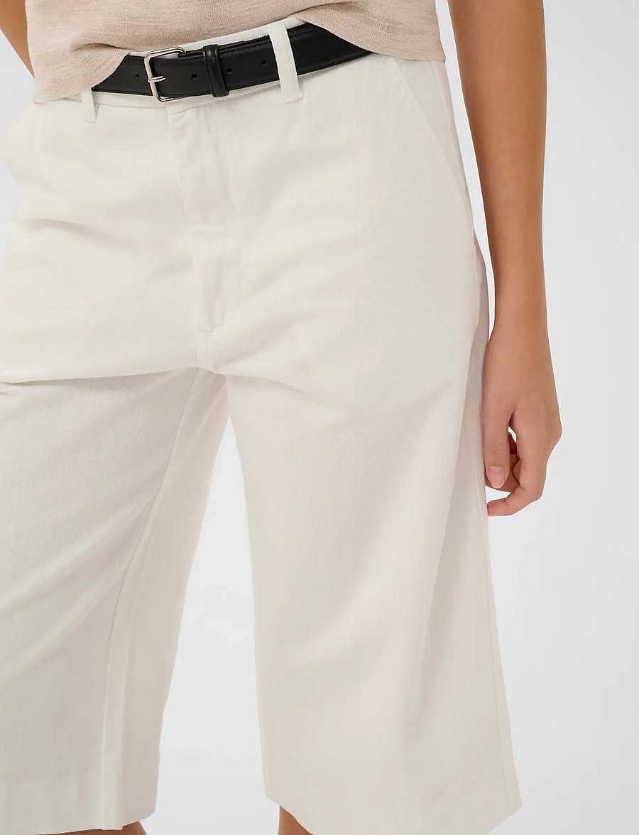 InWear - ELLYIW DIAZ CULOTTE PANTS - jorts - pure white - 5