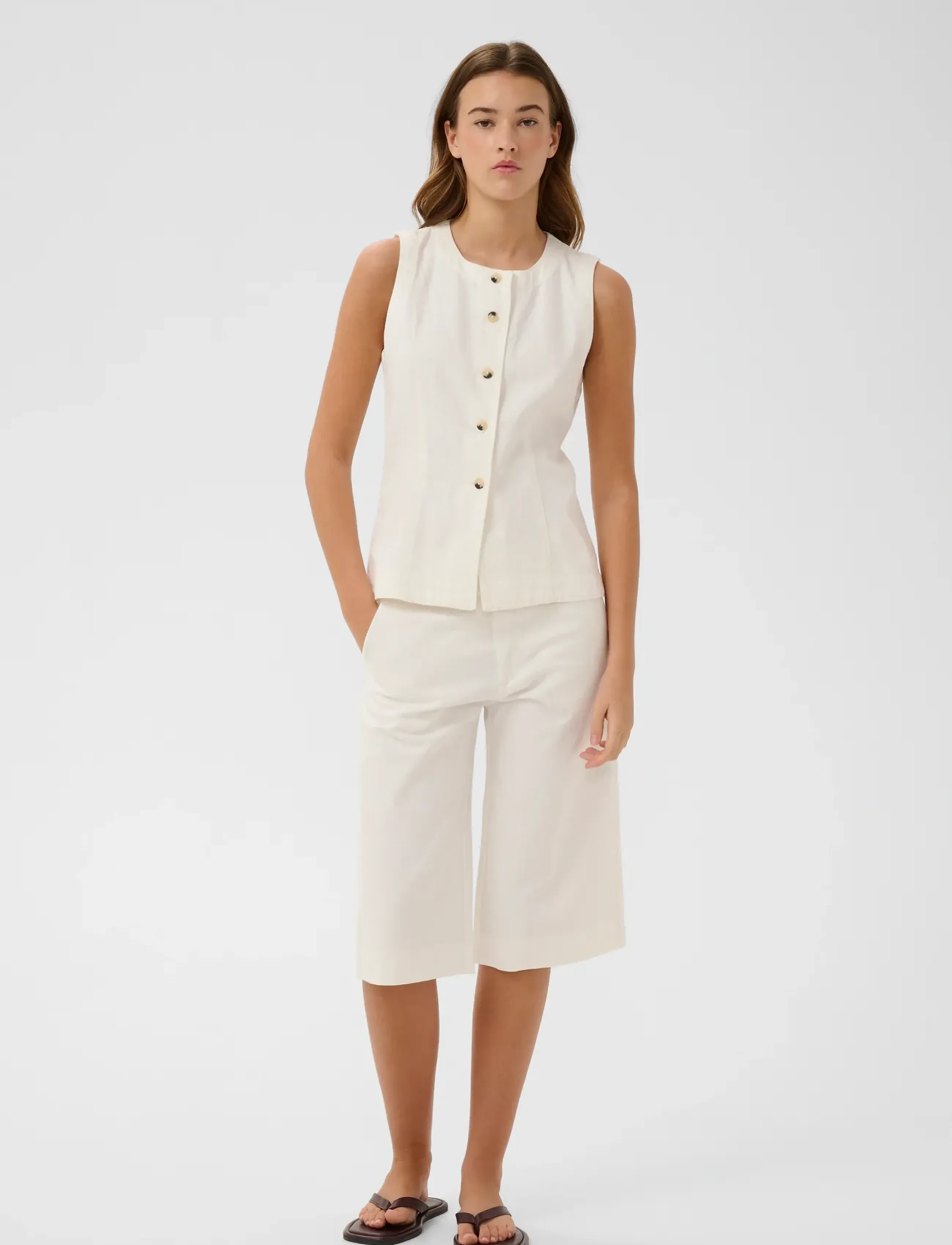 InWear Ellyiw Diaz Culotte Pants kostymbyxor dam – bild 5