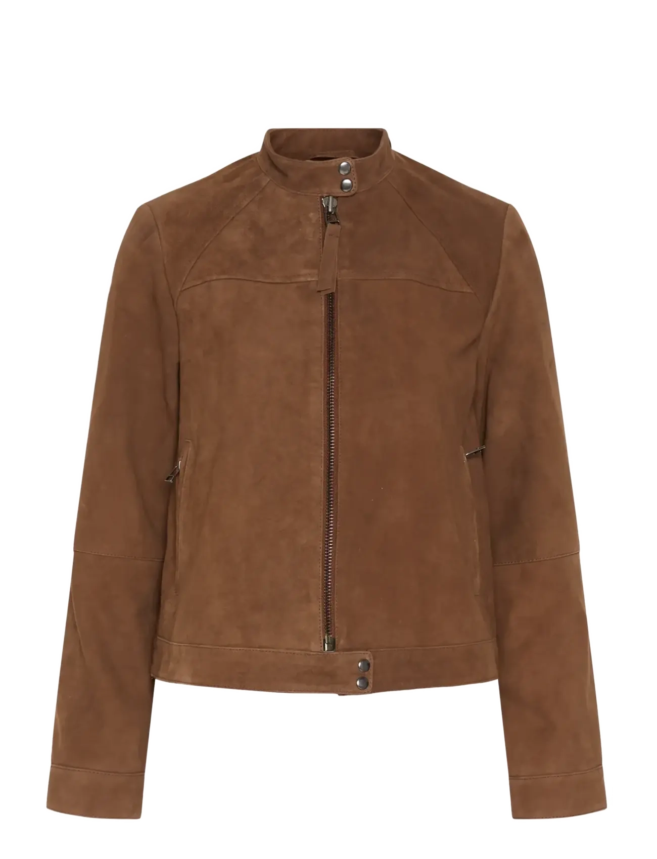 InWear HELKIIW SUEDE JACKET - Tänavastiil - SORREL HORSE / brown