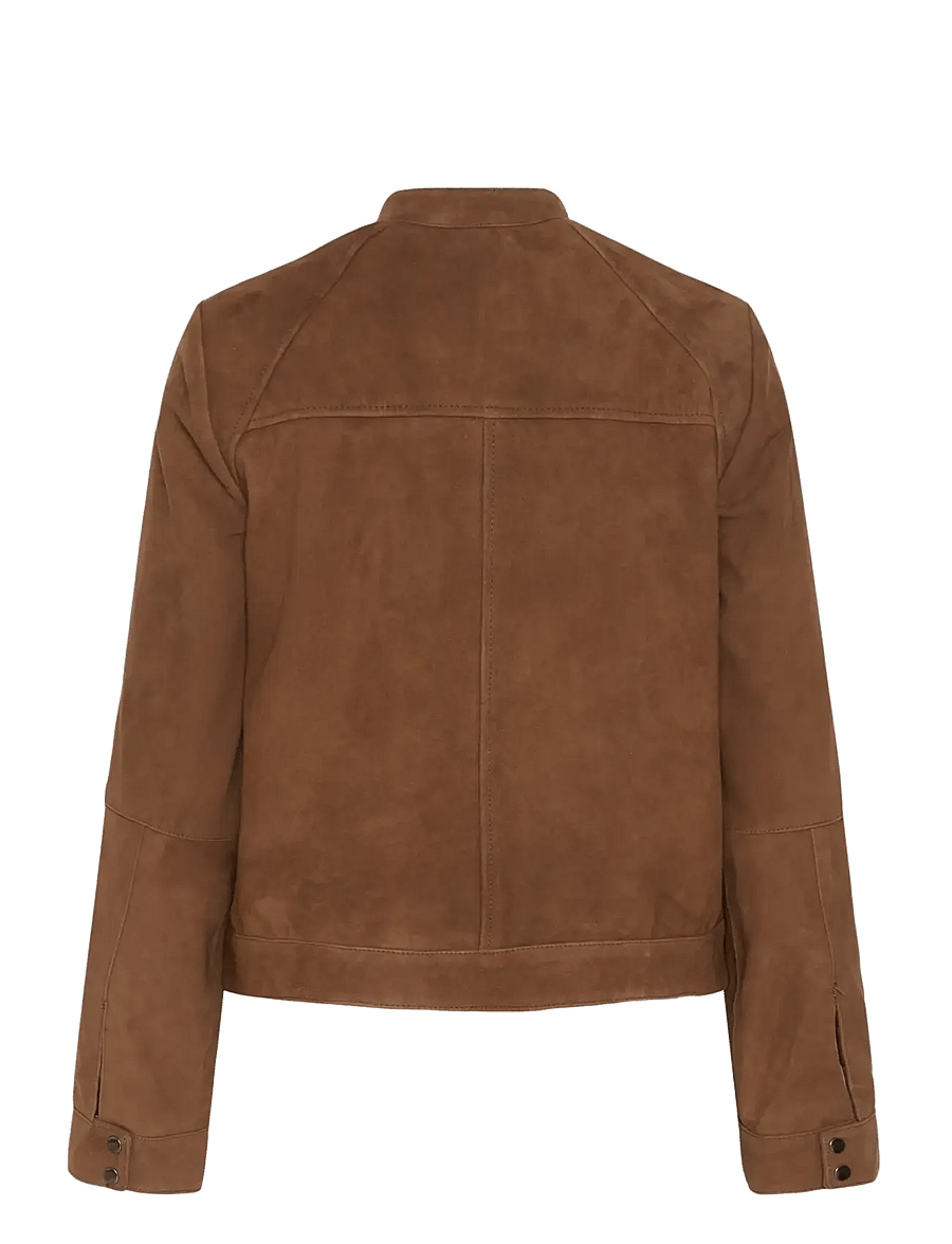 InWear - HELKIIW SUEDE JACKET - nahktagid - sorrel horse - 1