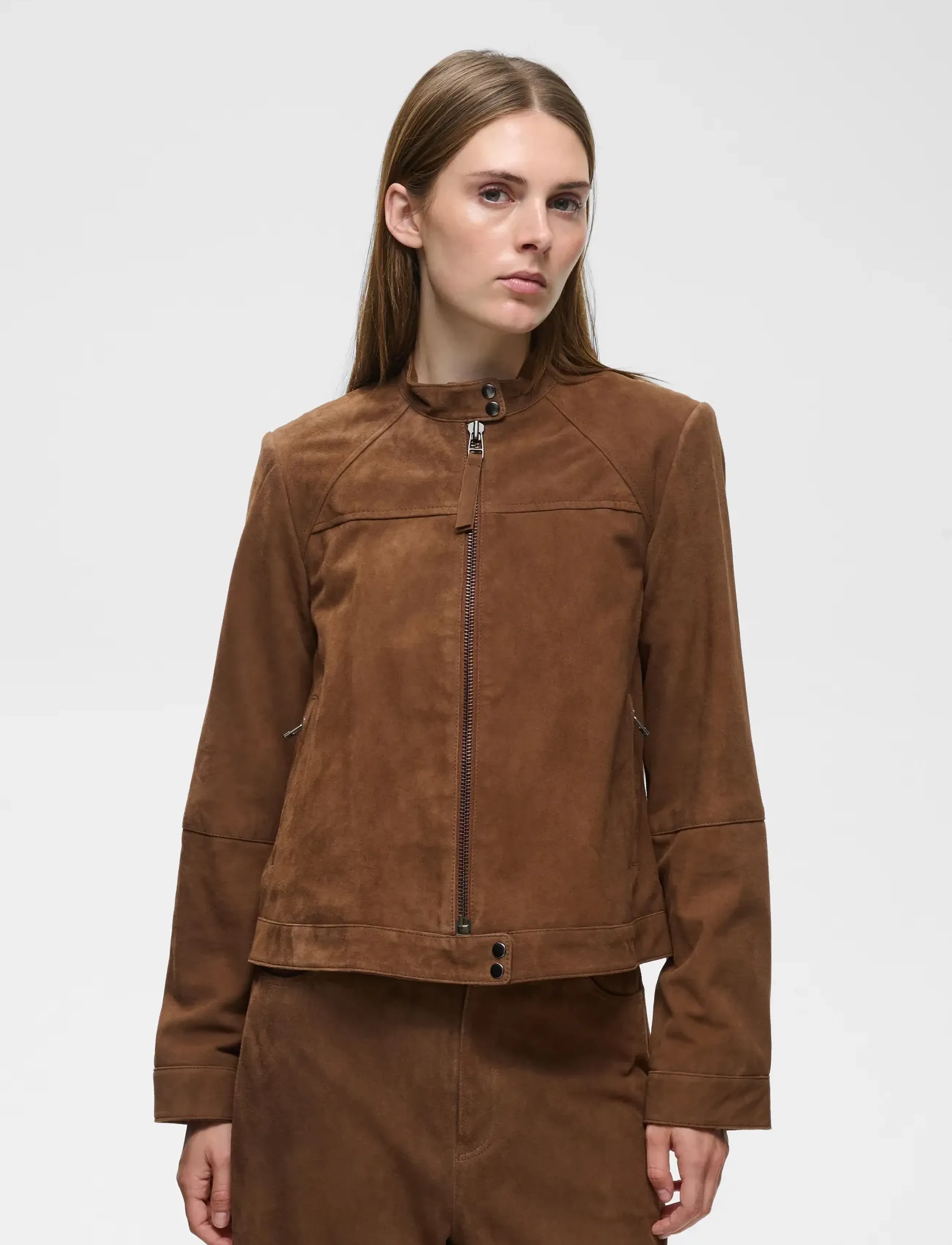 InWear HELKIIW SUEDE JACKET - Kläder - SORREL HORSE / brown