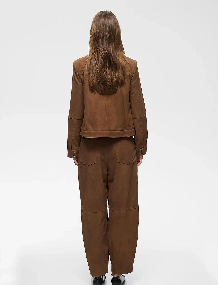 InWear - HELKIIW SUEDE JACKET - nahktagid - sorrel horse - 5